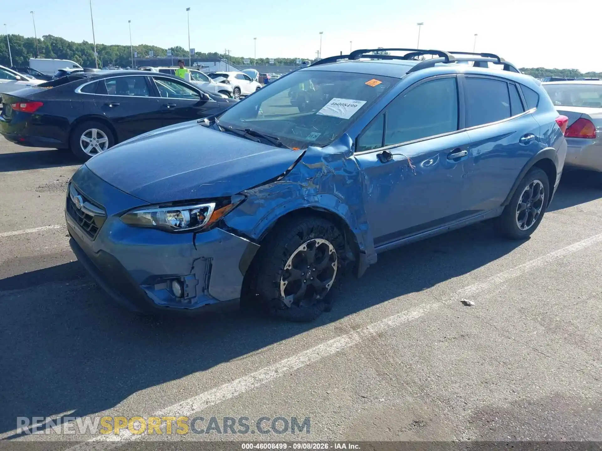 2 Photograph of a damaged car JF2GTAPC0MH233493 SUBARU CROSSTREK 2021