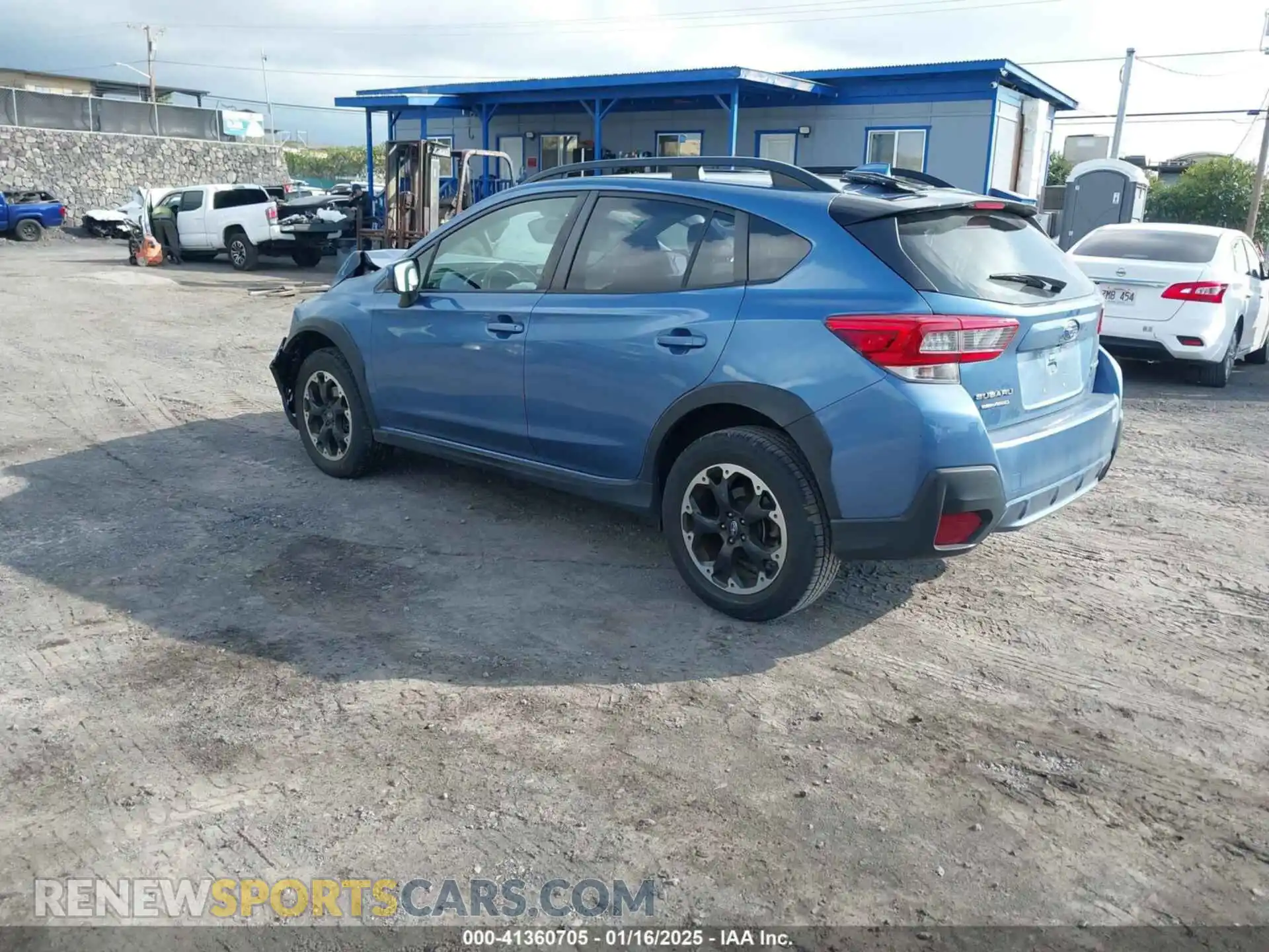 3 Photograph of a damaged car JF2GTAPC0MH345887 SUBARU CROSSTREK 2021