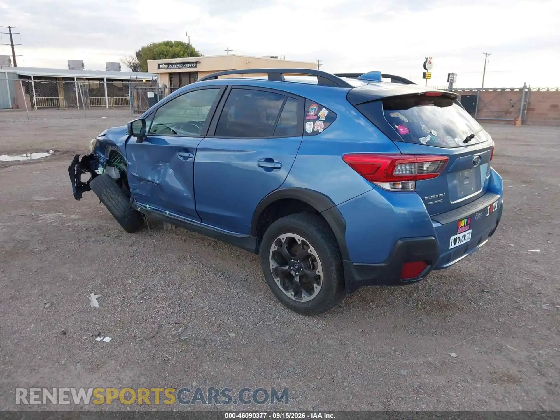 3 Фотография поврежденного автомобиля JF2GTAPC0MH393874 SUBARU CROSSTREK 2021