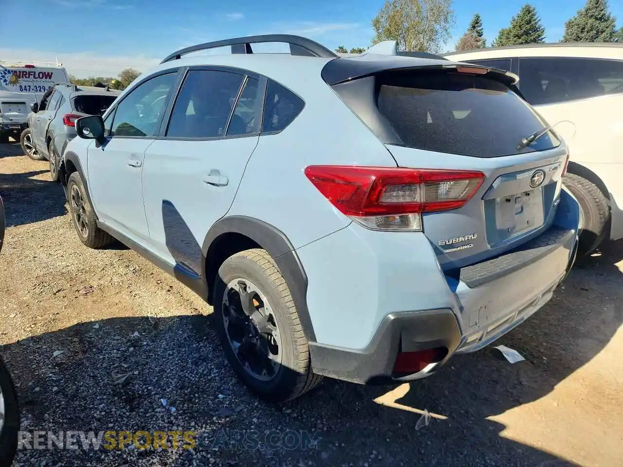 2 Фотография поврежденного автомобиля JF2GTAPC1M8211308 SUBARU CROSSTREK 2021