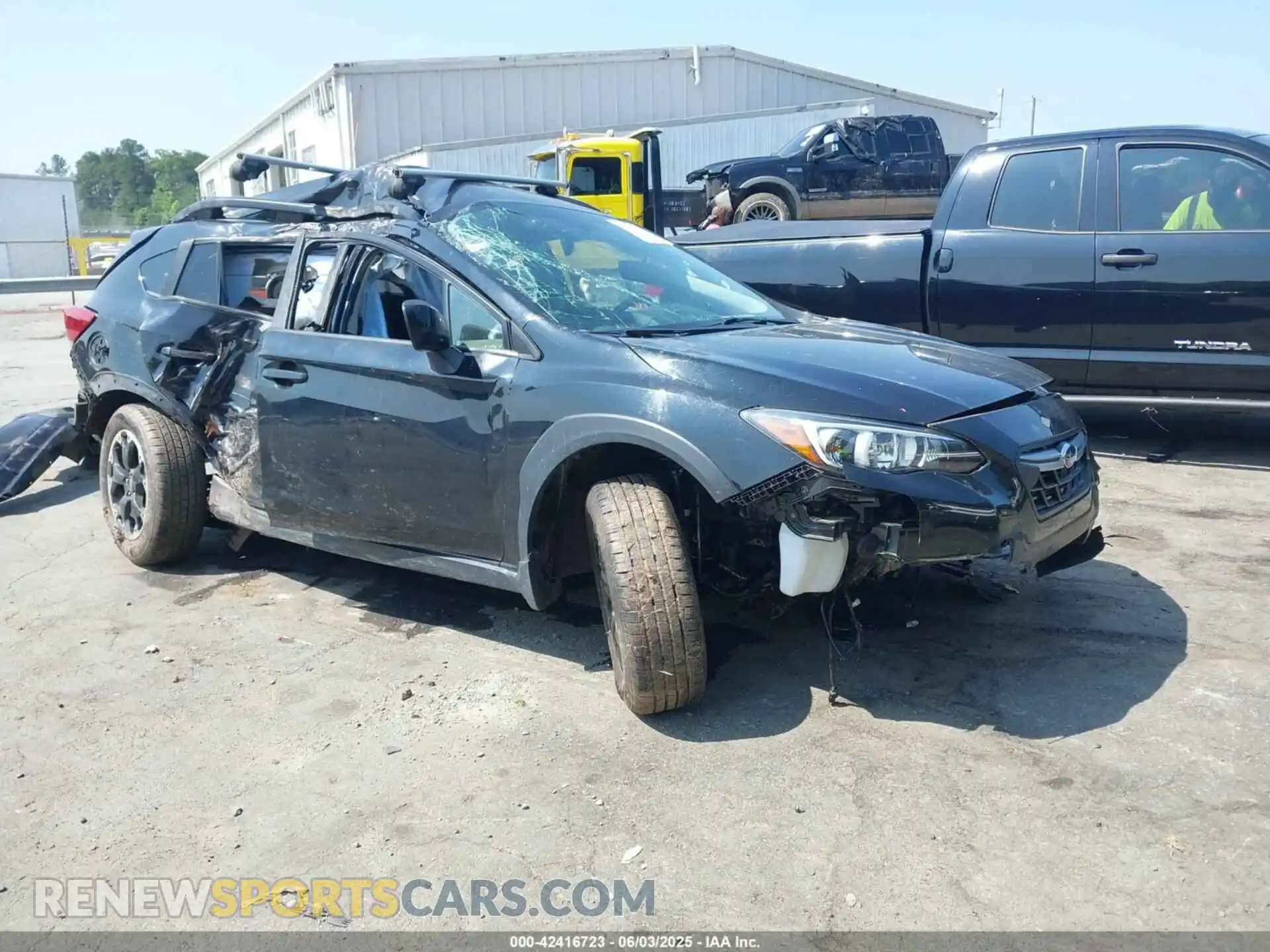 1 Photograph of a damaged car JF2GTAPC1M8288762 SUBARU CROSSTREK 2021