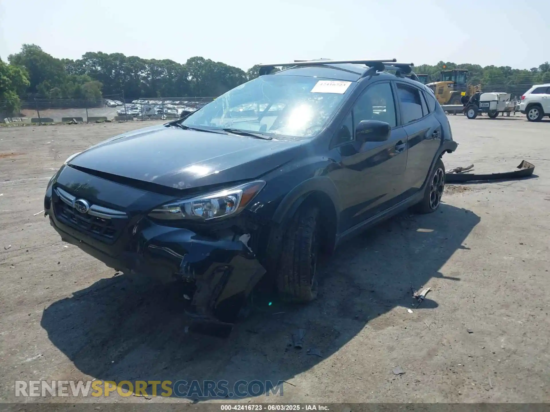 2 Photograph of a damaged car JF2GTAPC1M8288762 SUBARU CROSSTREK 2021