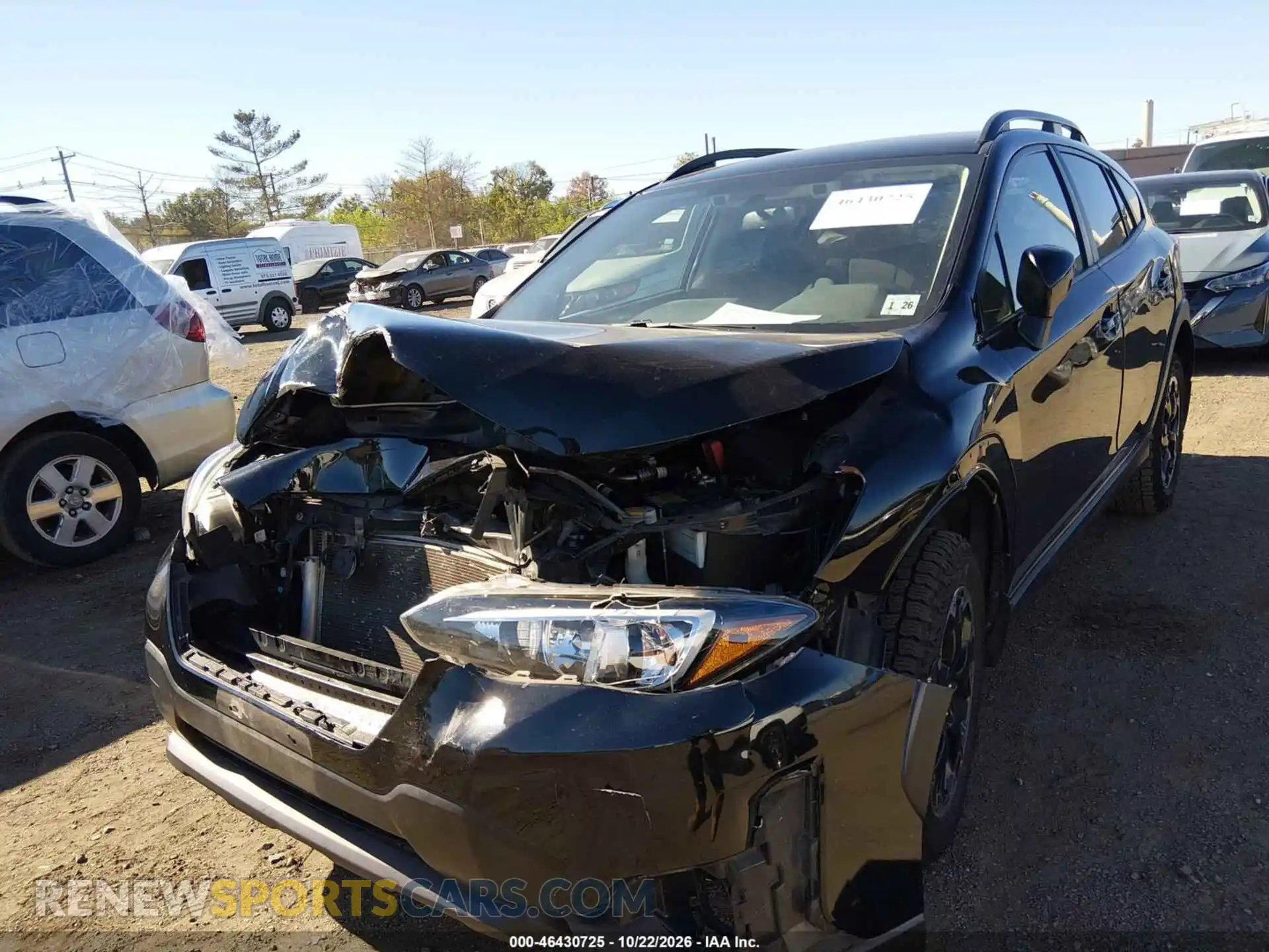 2 fotografías del automóvil dañado JF2GTAPC1M8292648 SUBARU CROSSTREK 2021
