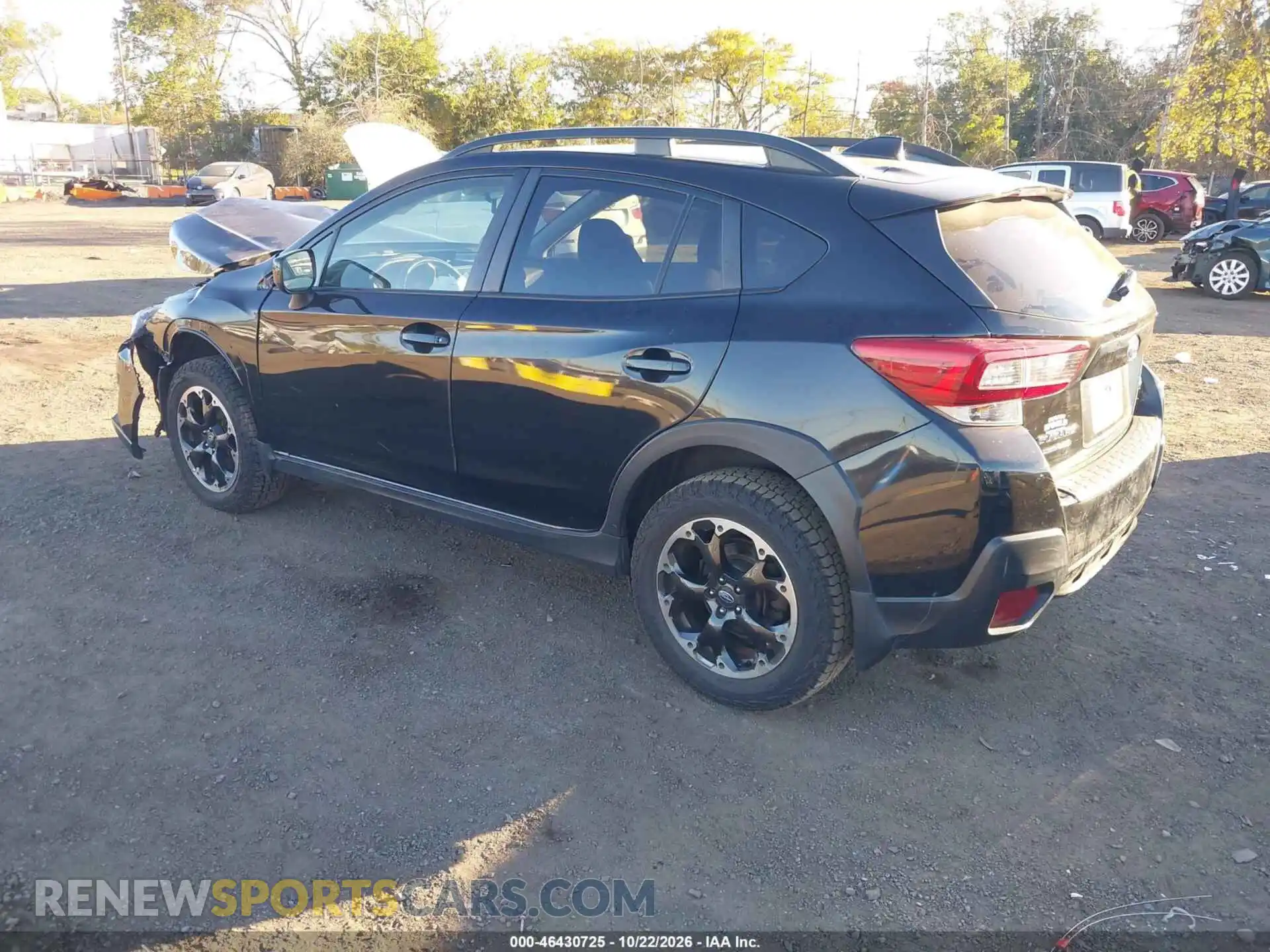 3 fotografías del automóvil dañado JF2GTAPC1M8292648 SUBARU CROSSTREK 2021