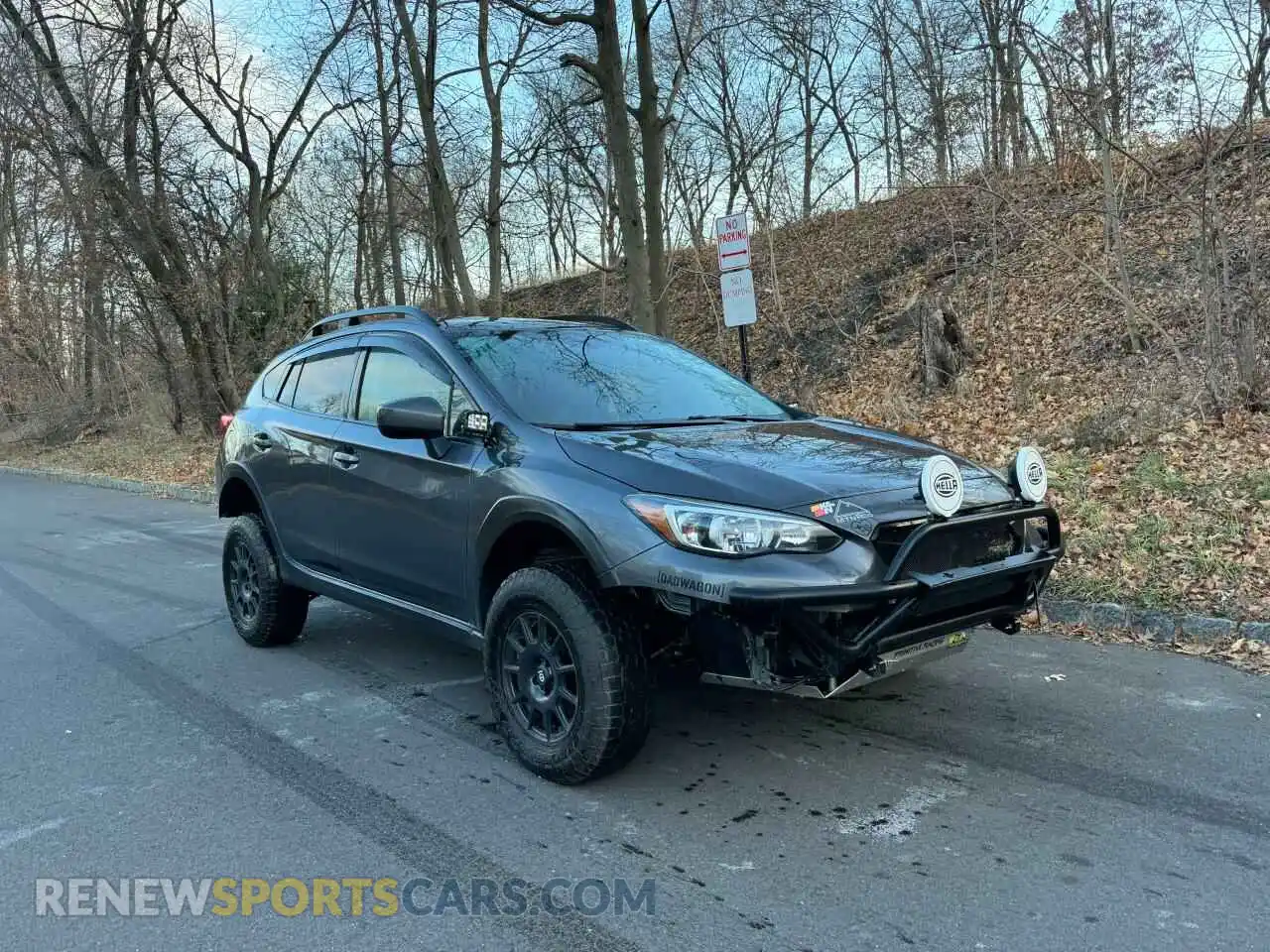 1 Photograph of a damaged car JF2GTAPC1M8334624 SUBARU CROSSTREK 2021