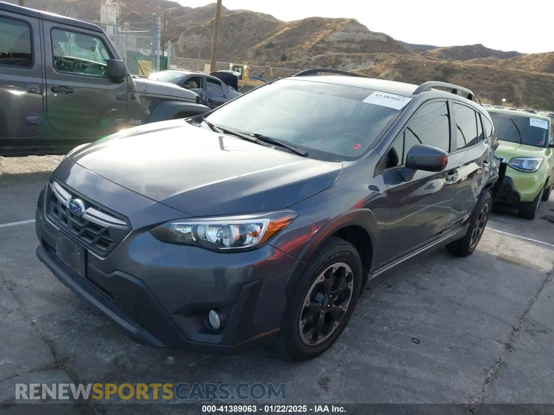 2 Photograph of a damaged car JF2GTAPC1M8355876 SUBARU CROSSTREK 2021