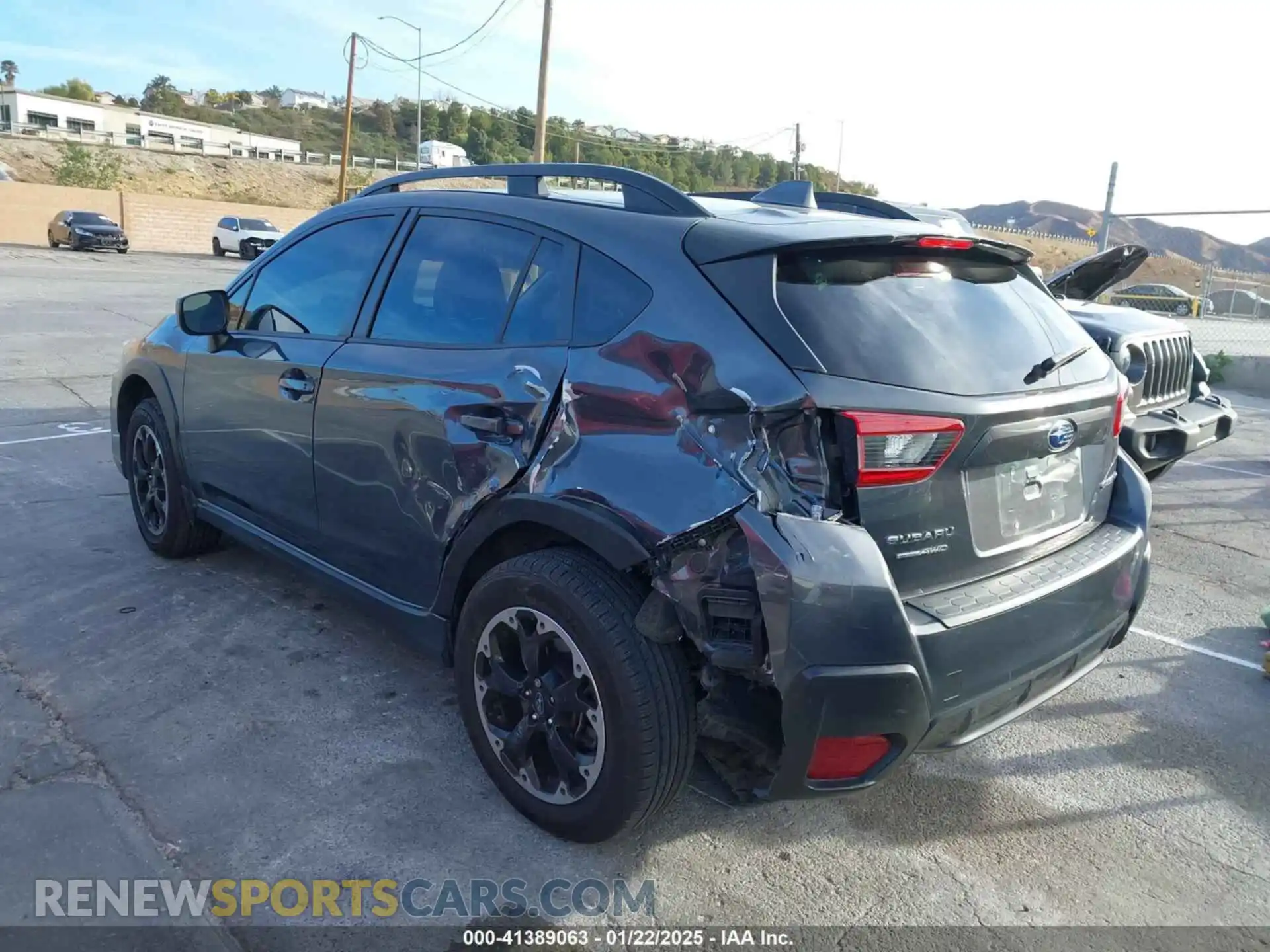 3 Photograph of a damaged car JF2GTAPC1M8355876 SUBARU CROSSTREK 2021