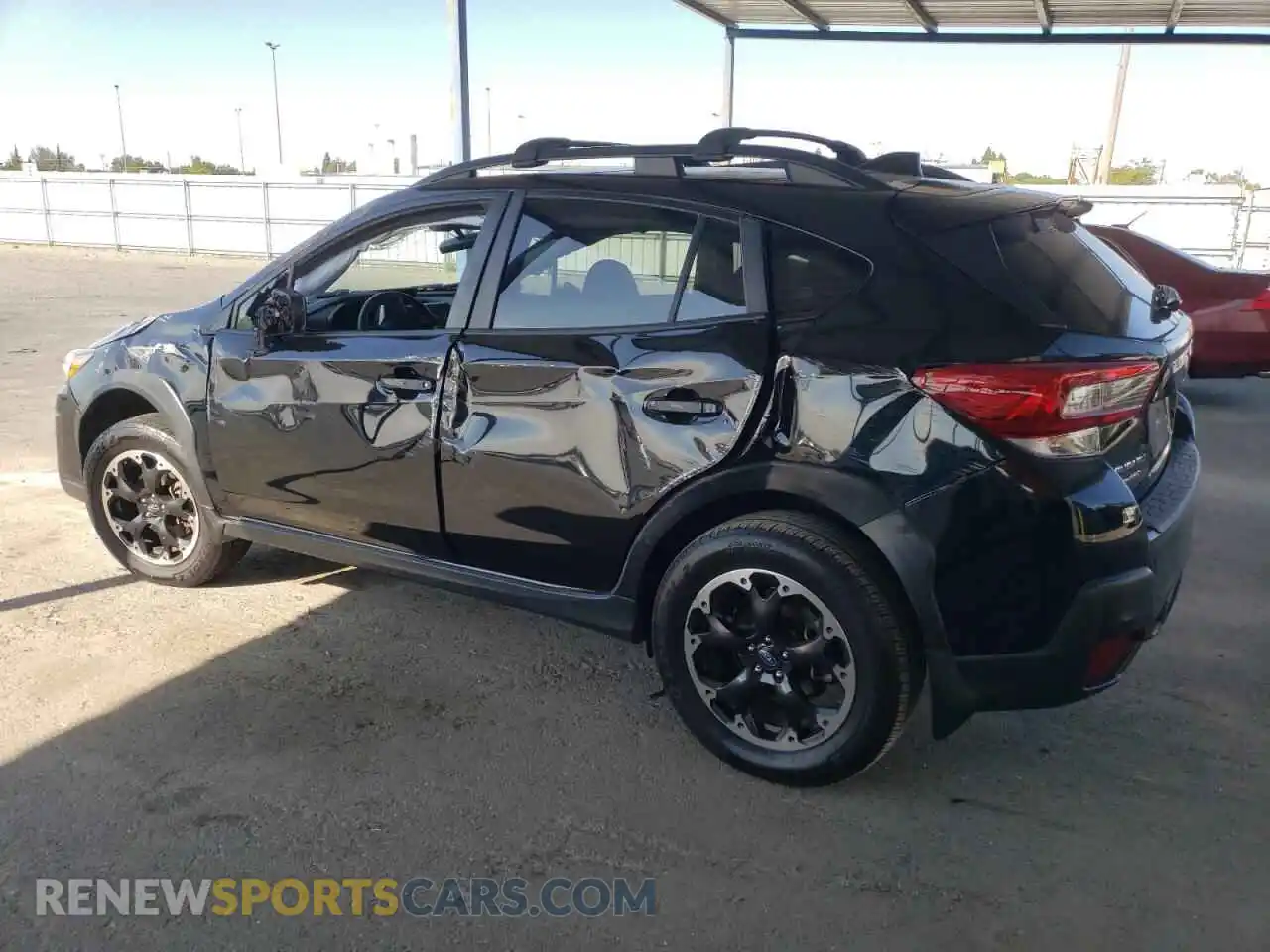 2 Photograph of a damaged car JF2GTAPC1M8393673 SUBARU CROSSTREK 2021