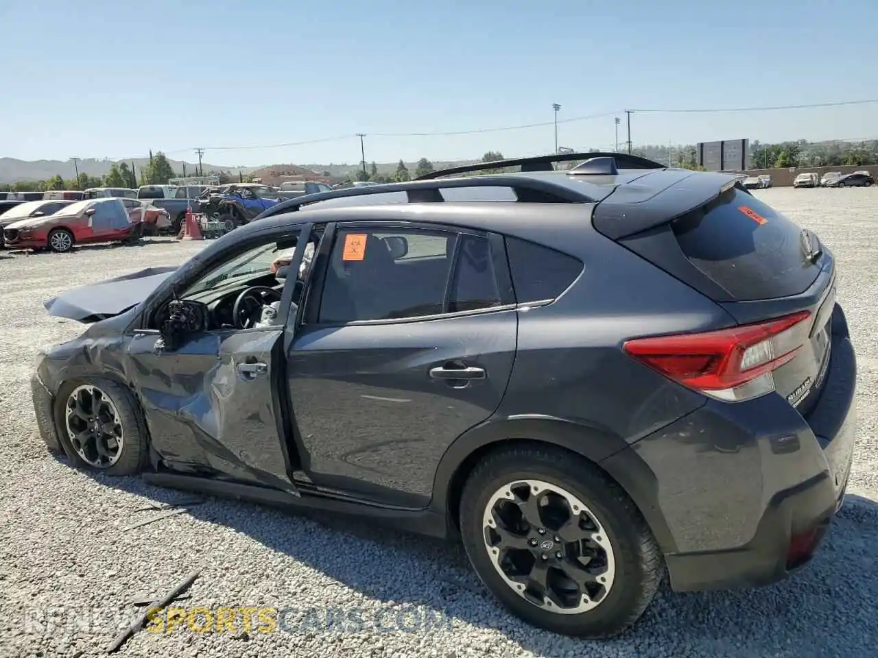 2 Photograph of a damaged car JF2GTAPC1M8666630 SUBARU CROSSTREK 2021