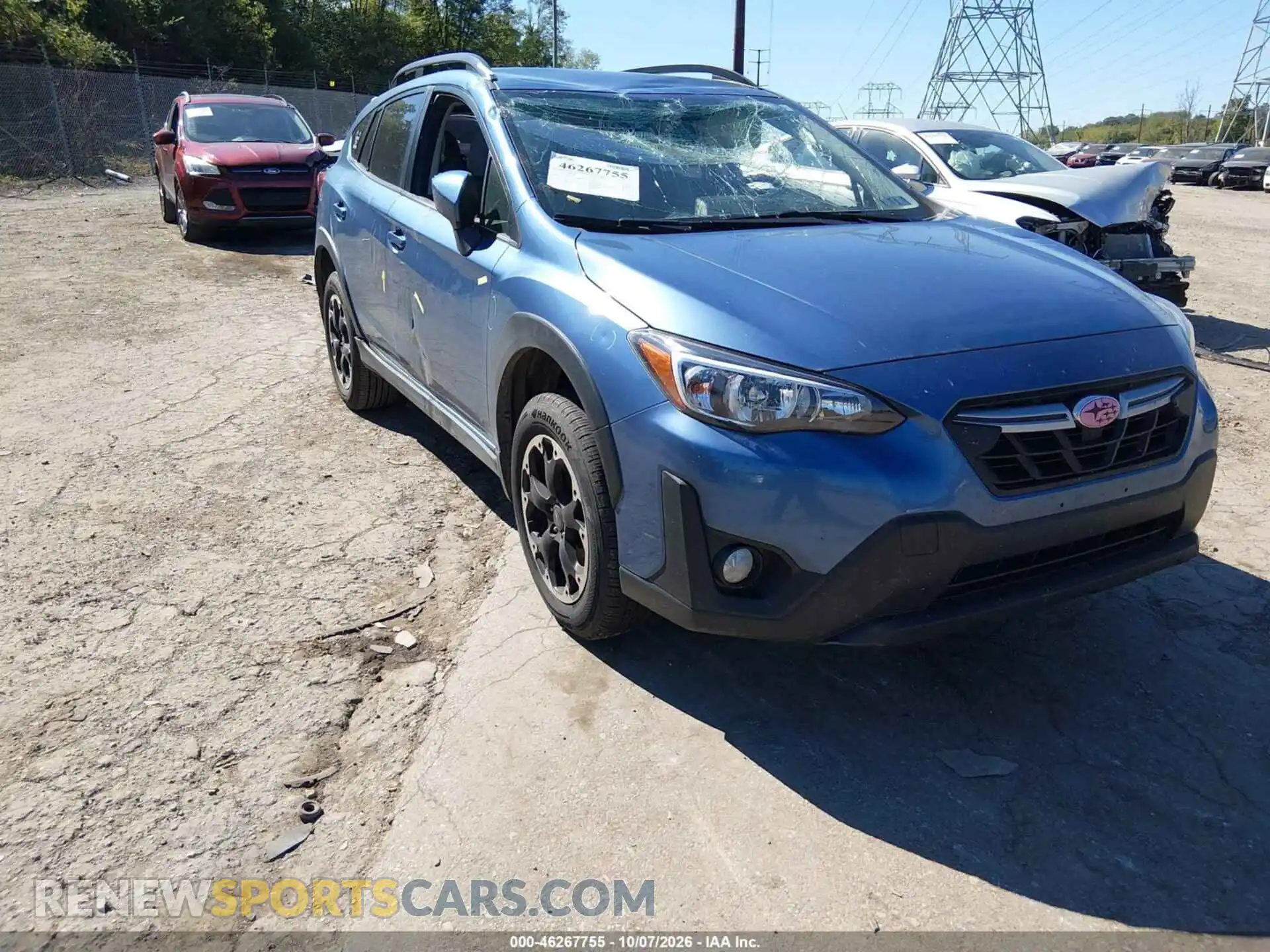 1 fotografías del automóvil dañado JF2GTAPC1MH317161 SUBARU CROSSTREK 2021