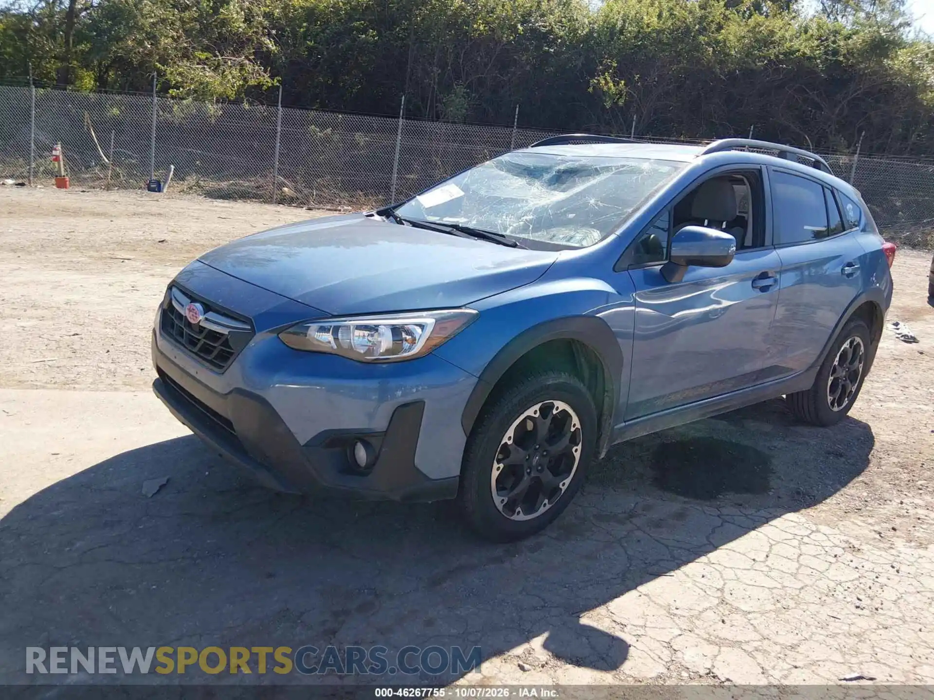 2 fotografías del automóvil dañado JF2GTAPC1MH317161 SUBARU CROSSTREK 2021