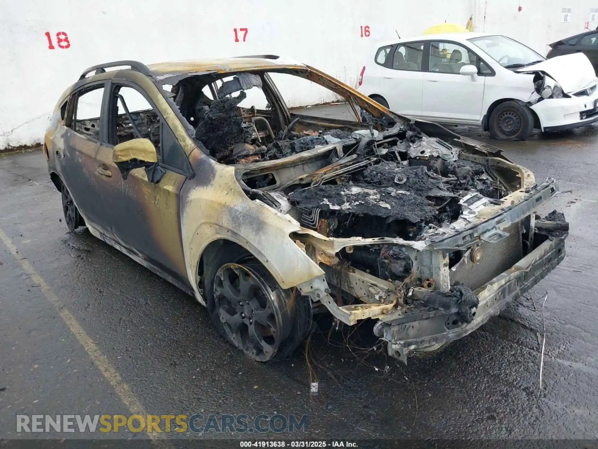 1 Photograph of a damaged car JF2GTAPC1MH659905 SUBARU CROSSTREK 2021