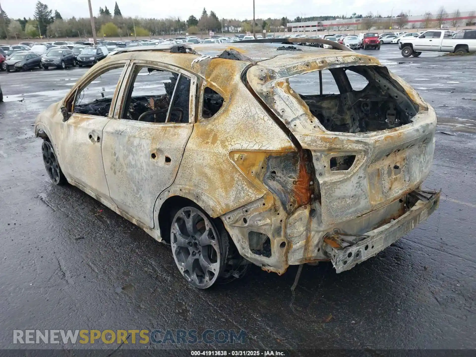 3 Photograph of a damaged car JF2GTAPC1MH659905 SUBARU CROSSTREK 2021