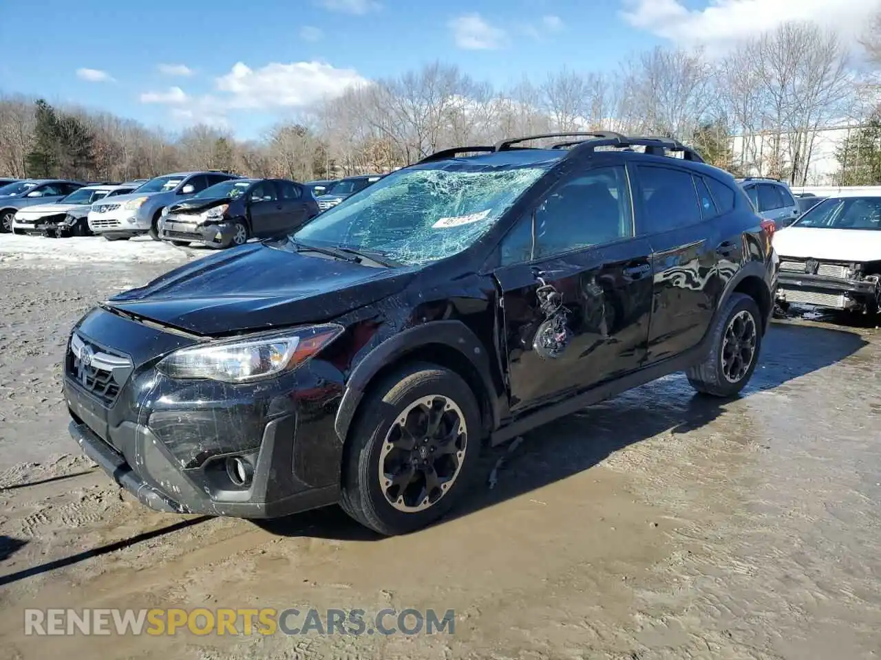 1 Photograph of a damaged car JF2GTAPC2M8209390 SUBARU CROSSTREK 2021