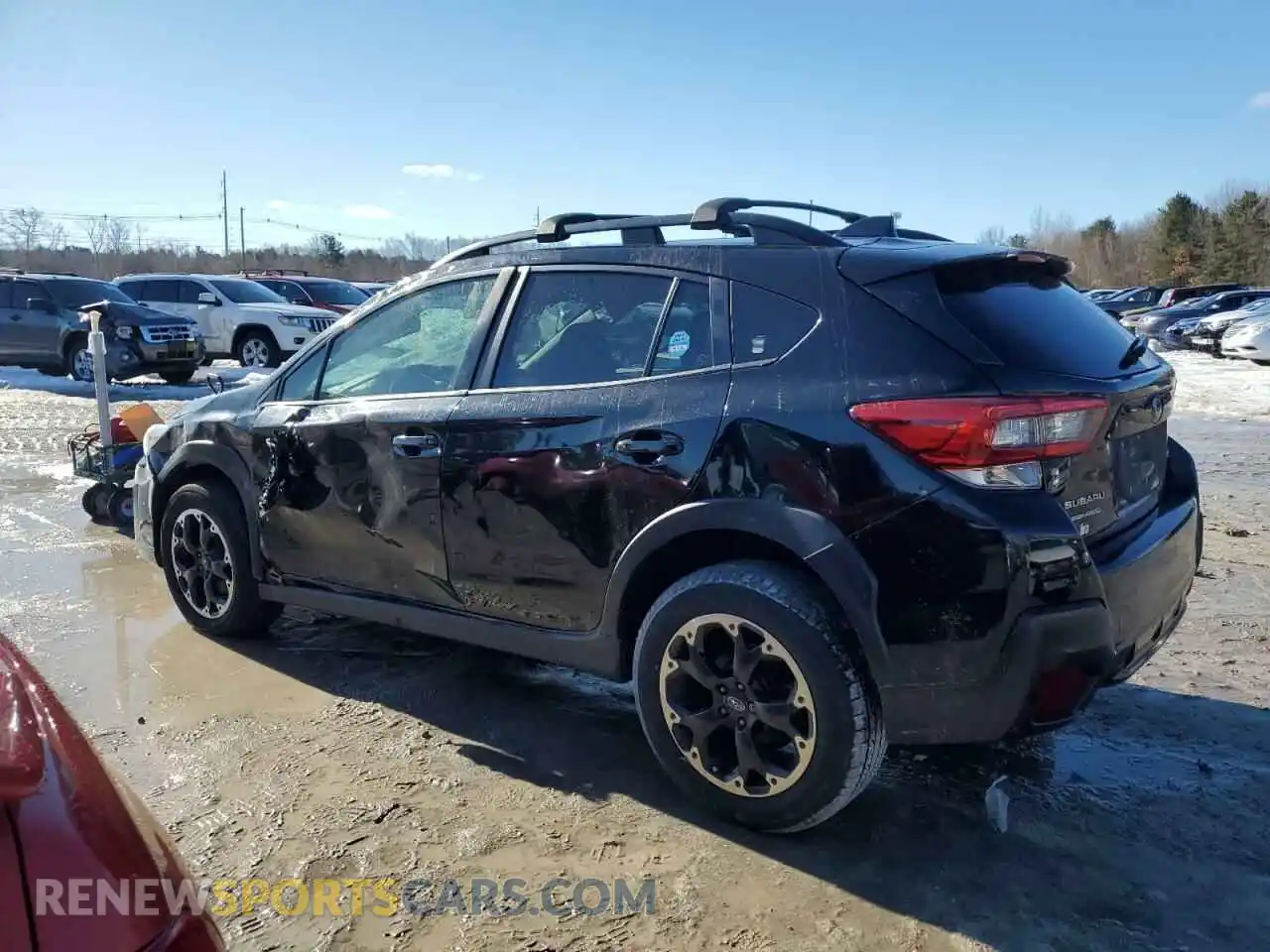 2 Photograph of a damaged car JF2GTAPC2M8209390 SUBARU CROSSTREK 2021