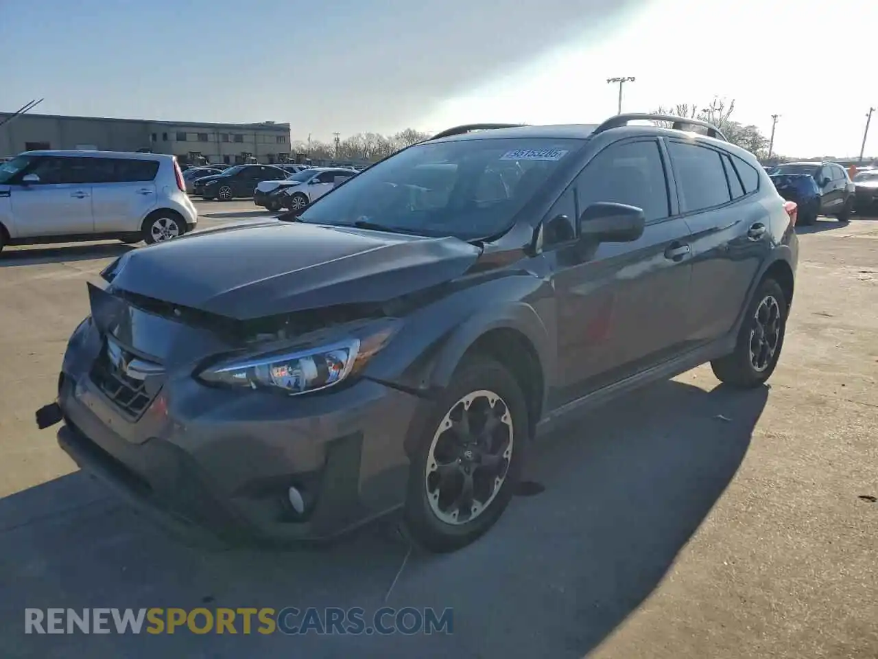 1 Photograph of a damaged car JF2GTAPC2M8294361 SUBARU CROSSTREK 2021