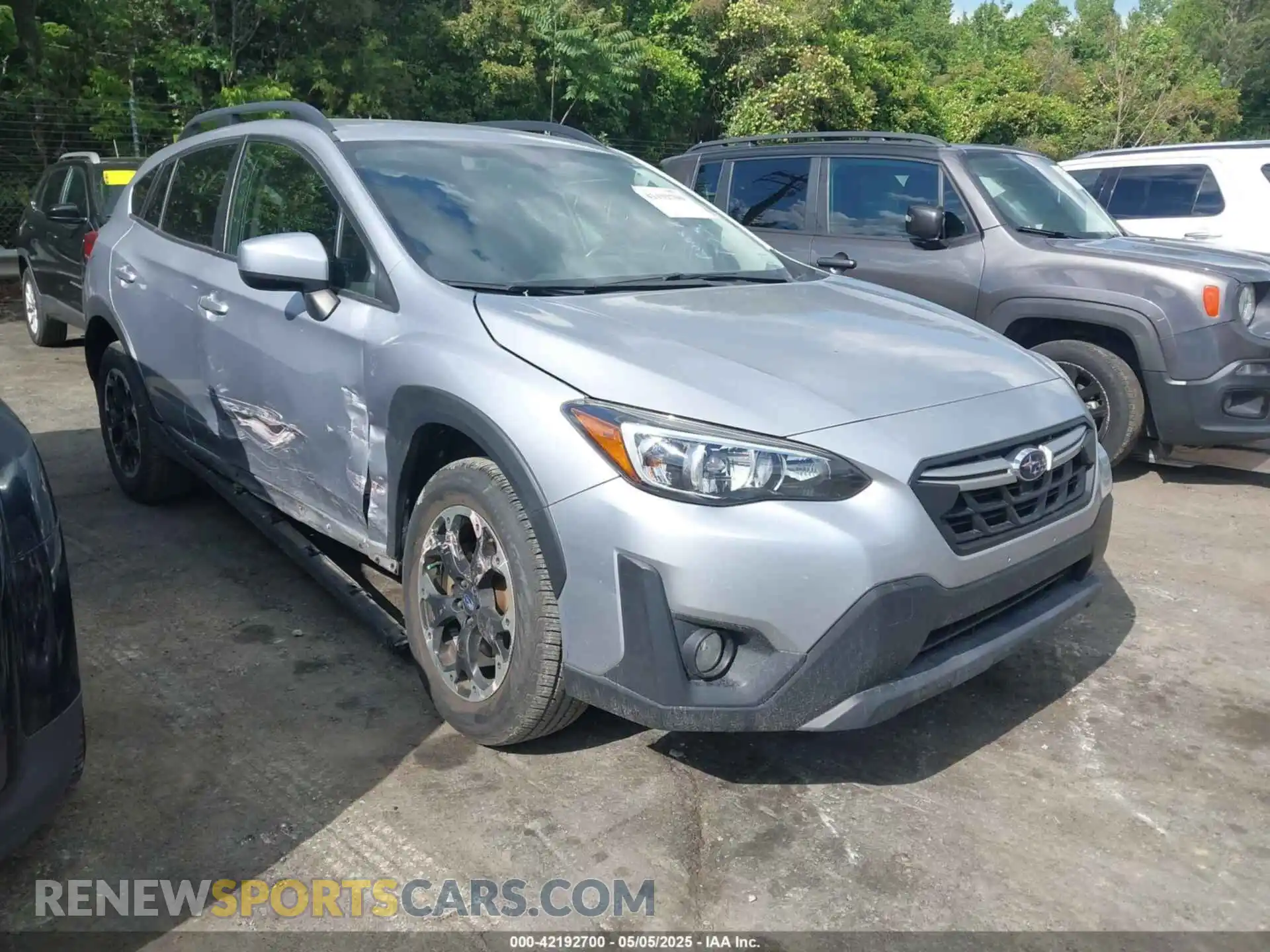 1 Photograph of a damaged car JF2GTAPC2M8341050 SUBARU CROSSTREK 2021