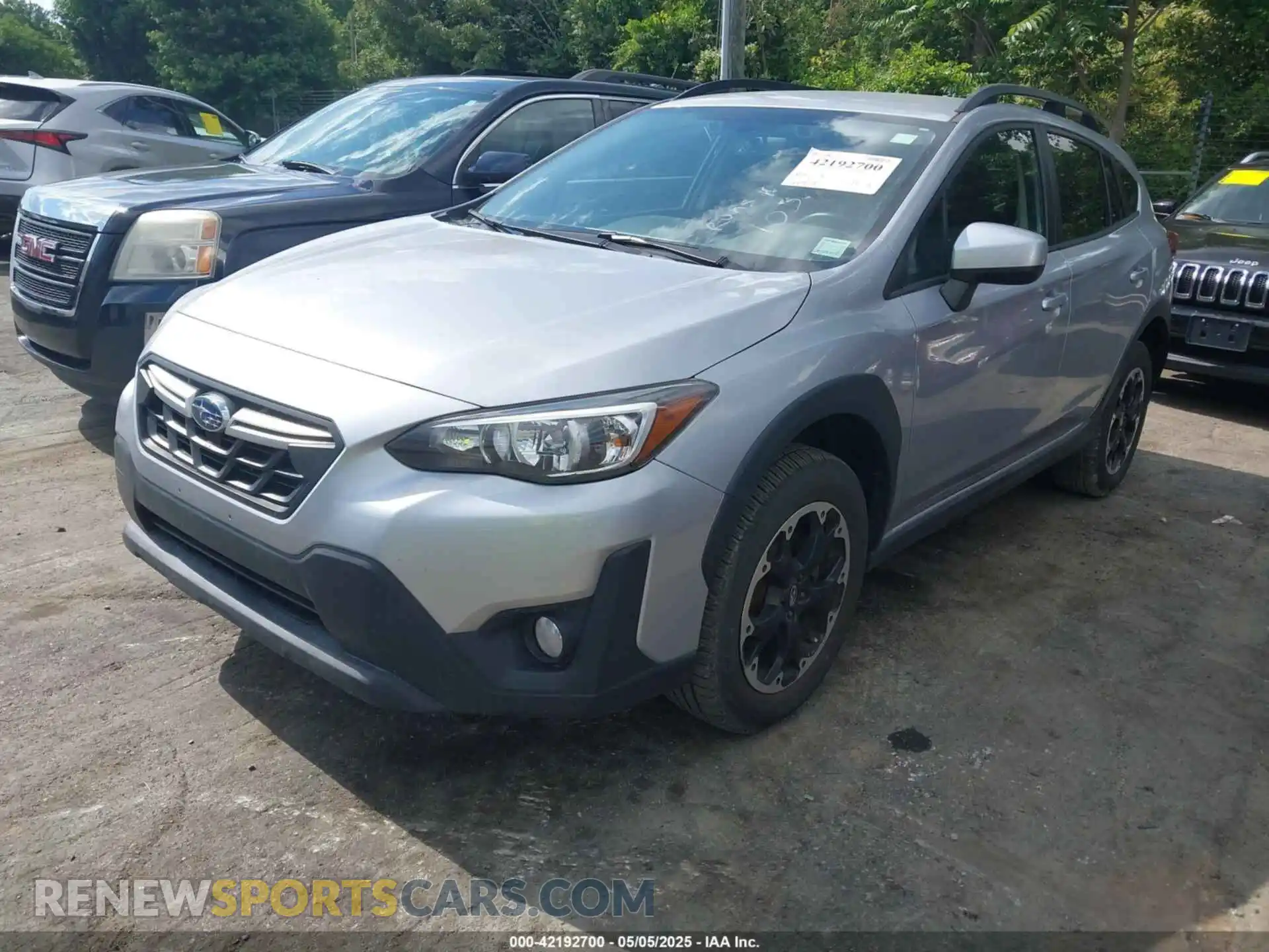 2 Photograph of a damaged car JF2GTAPC2M8341050 SUBARU CROSSTREK 2021