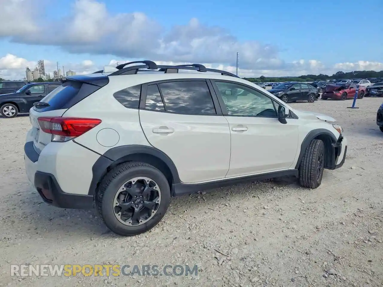 3 Photograph of a damaged car JF2GTAPC2M8385033 SUBARU CROSSTREK 2021