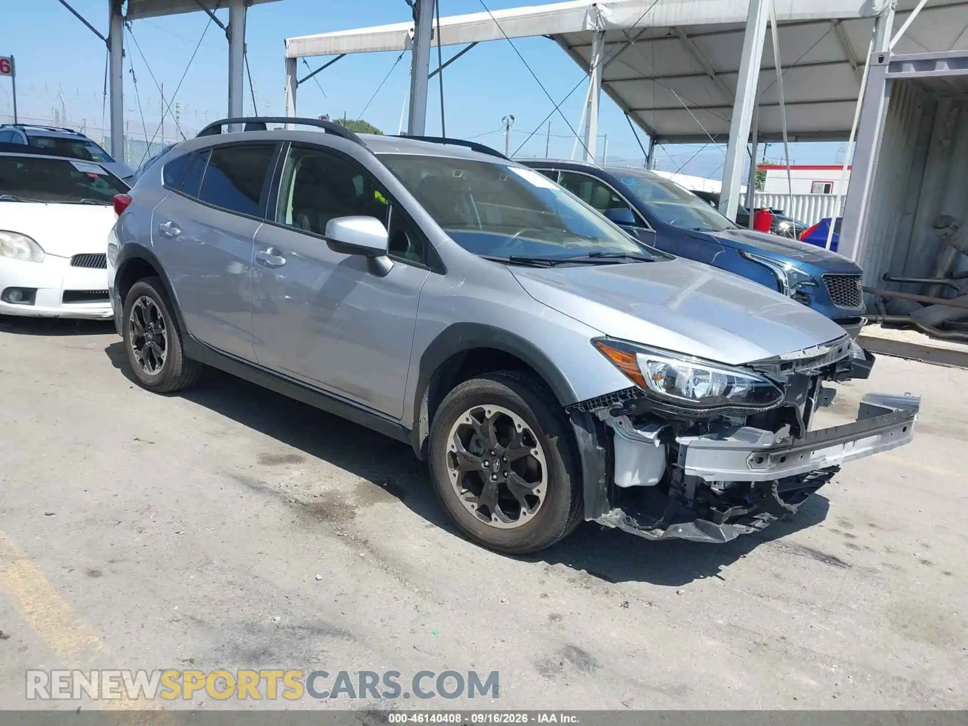 1 Photograph of a damaged car JF2GTAPC2M8650551 SUBARU CROSSTREK 2021