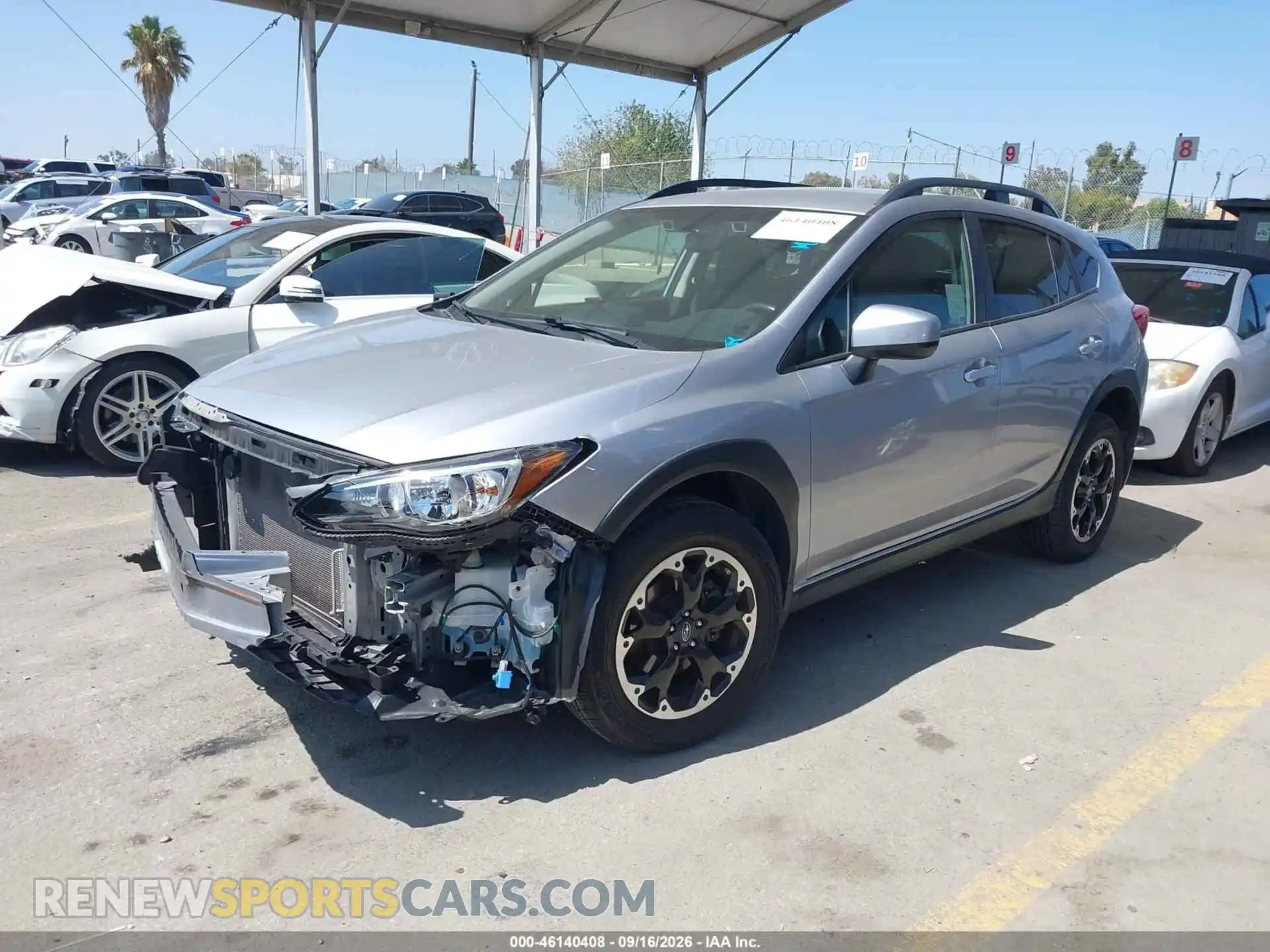 2 Photograph of a damaged car JF2GTAPC2M8650551 SUBARU CROSSTREK 2021