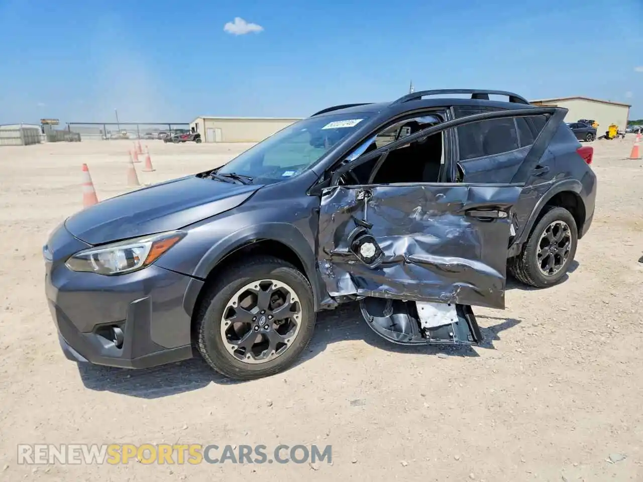 1 Photograph of a damaged car JF2GTAPC2MH234872 SUBARU CROSSTREK 2021