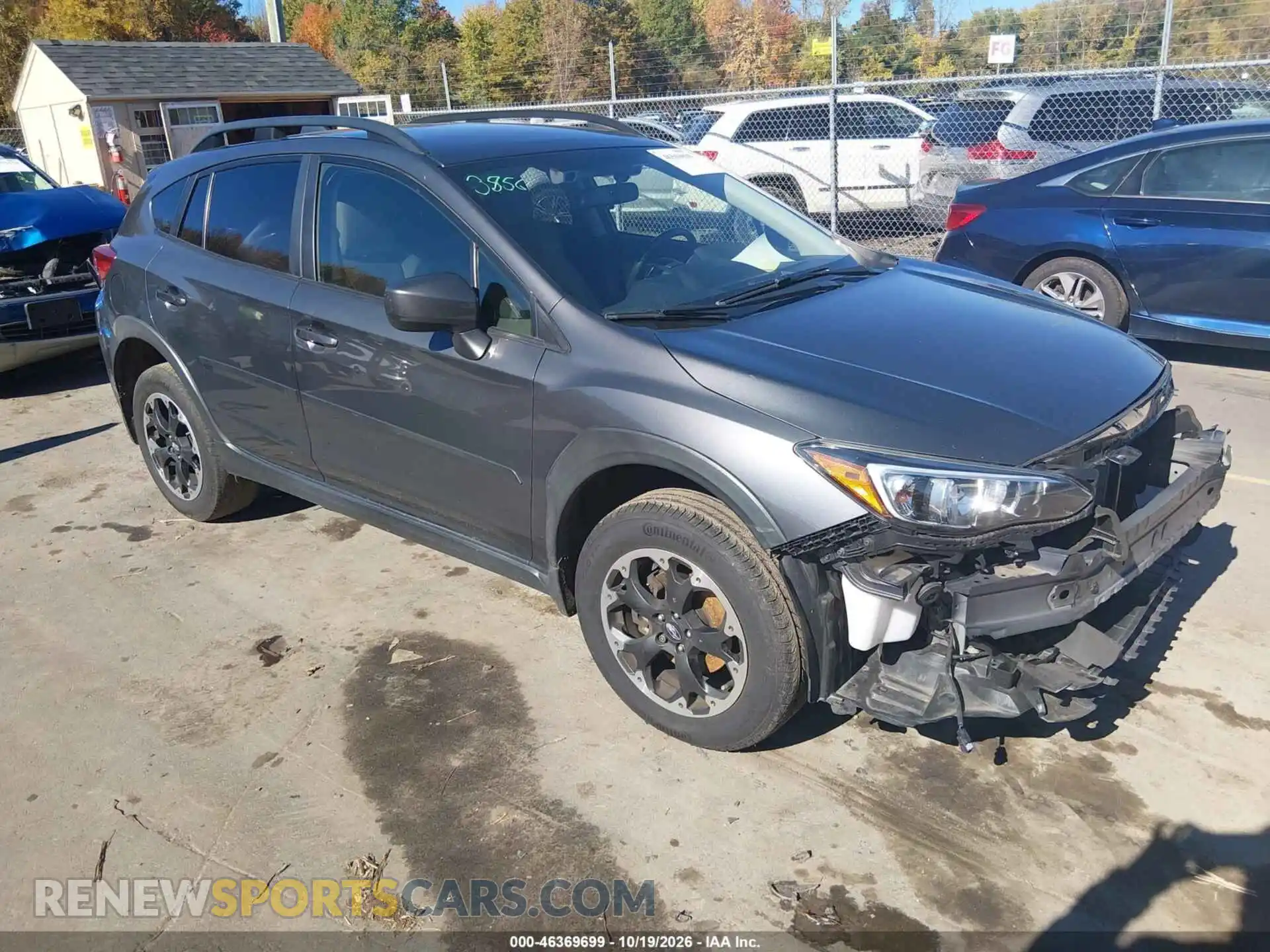 1 fotografías del automóvil dañado JF2GTAPC2MH237920 SUBARU CROSSTREK 2021