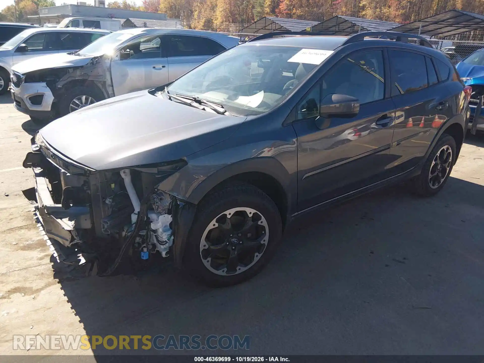 2 fotografías del automóvil dañado JF2GTAPC2MH237920 SUBARU CROSSTREK 2021