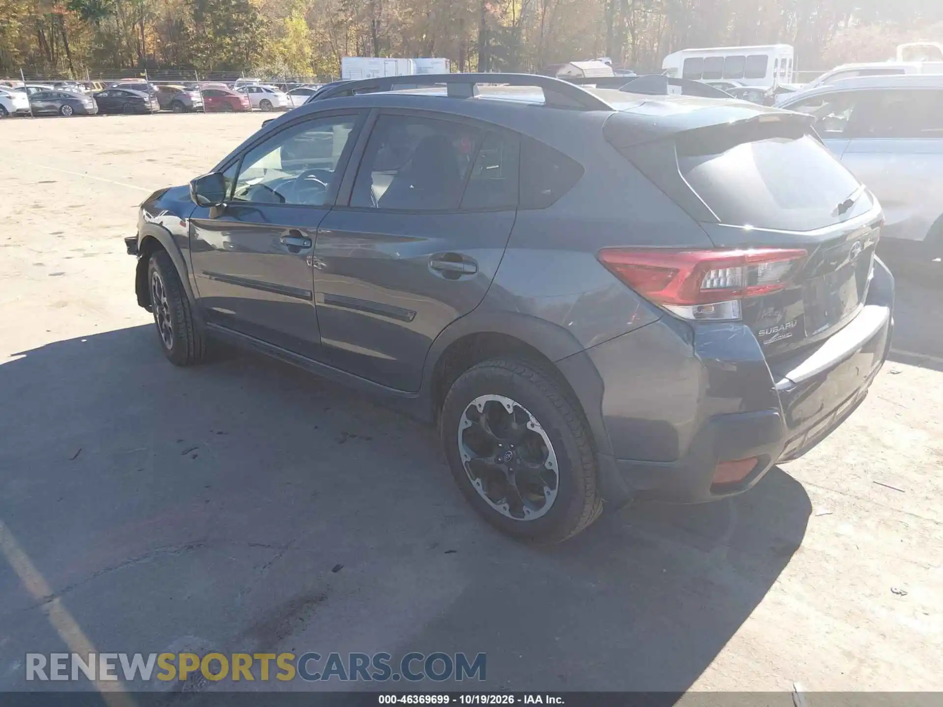 3 fotografías del automóvil dañado JF2GTAPC2MH237920 SUBARU CROSSTREK 2021