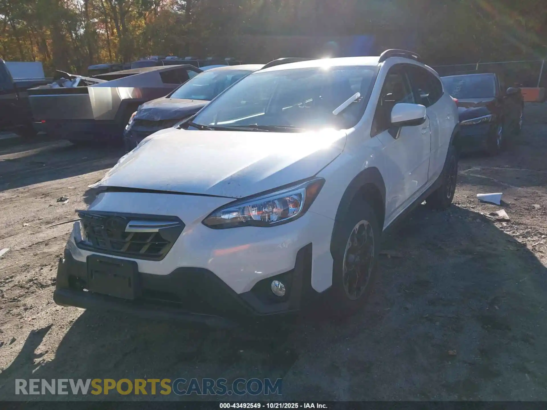 2 Photograph of a damaged car JF2GTAPC3M8307974 SUBARU CROSSTREK 2021