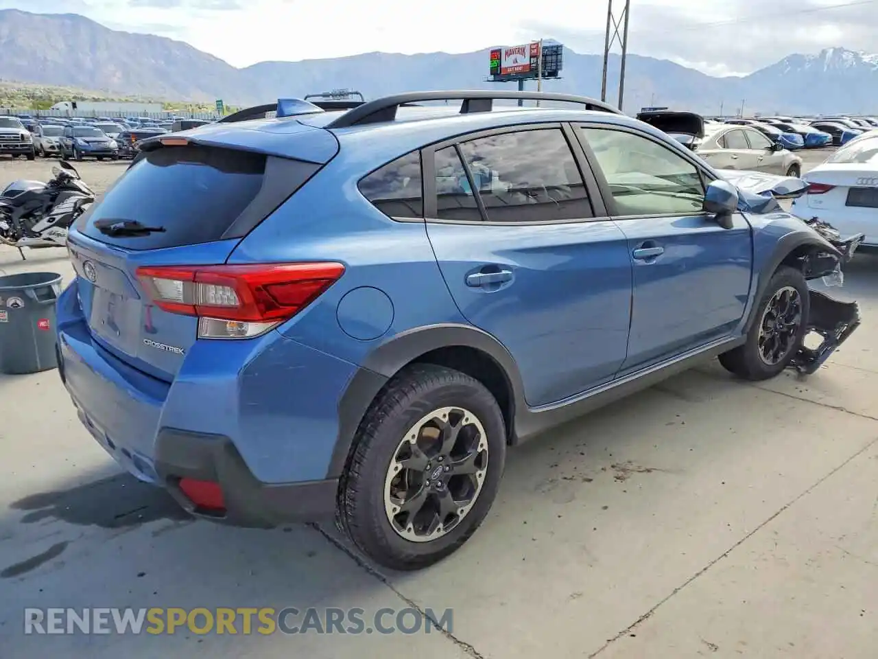 3 Photograph of a damaged car JF2GTAPC3MH256167 SUBARU CROSSTREK 2021