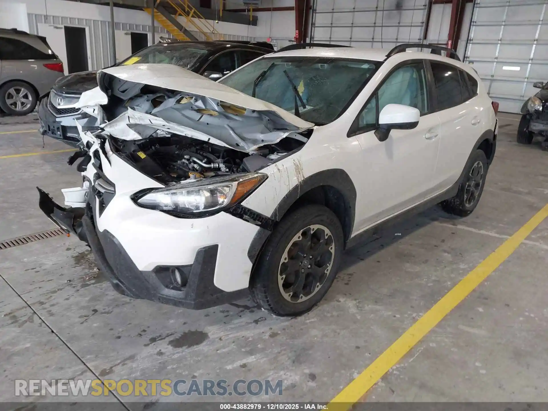 2 Photograph of a damaged car JF2GTAPC3MH650901 SUBARU CROSSTREK 2021