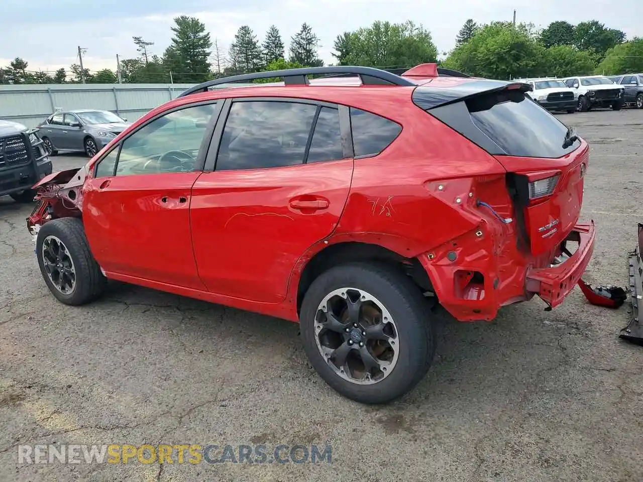 2 Photograph of a damaged car JF2GTAPC4M8228099 SUBARU CROSSTREK 2021