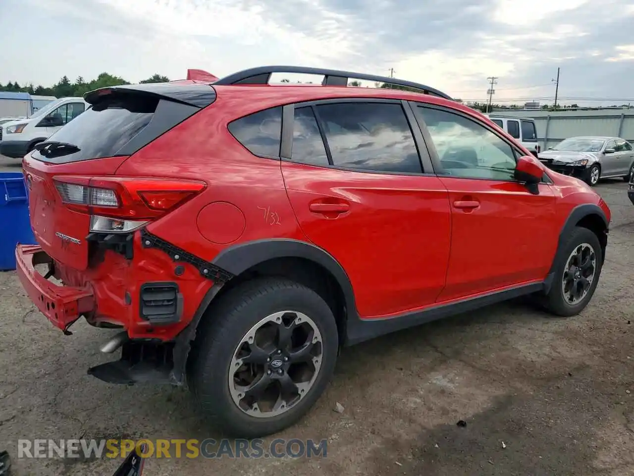 3 Photograph of a damaged car JF2GTAPC4M8228099 SUBARU CROSSTREK 2021
