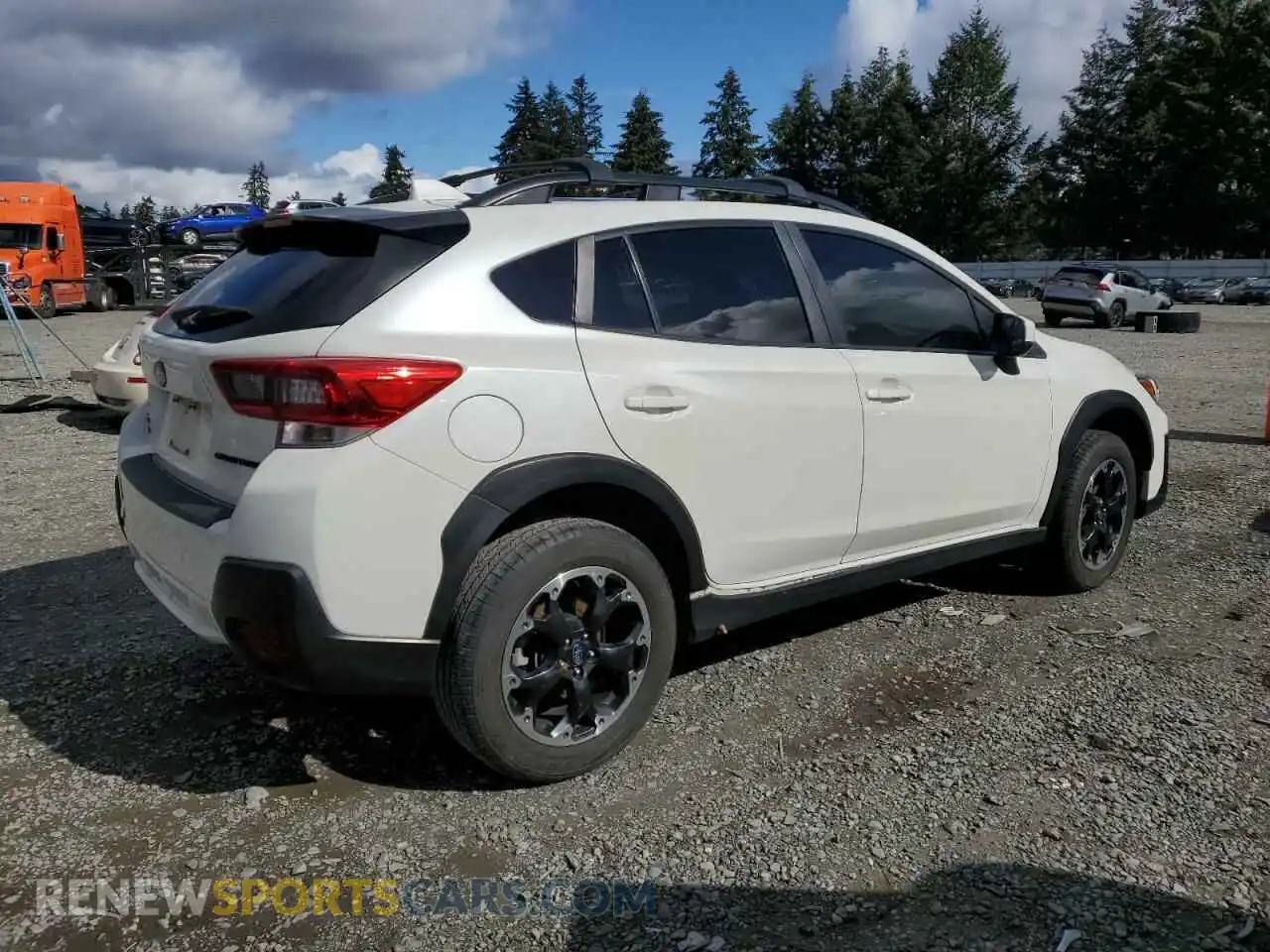 3 Photograph of a damaged car JF2GTAPC4M8236493 SUBARU CROSSTREK 2021