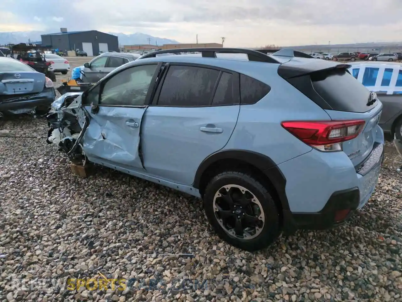 2 Photograph of a damaged car JF2GTAPC4M8245484 SUBARU CROSSTREK 2021