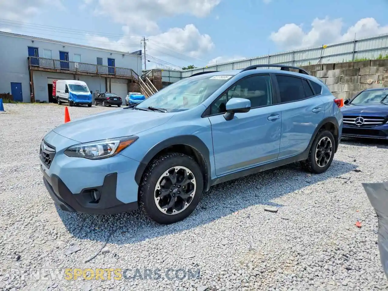 1 Фотография поврежденного автомобиля JF2GTAPC4M8365897 SUBARU CROSSTREK 2021