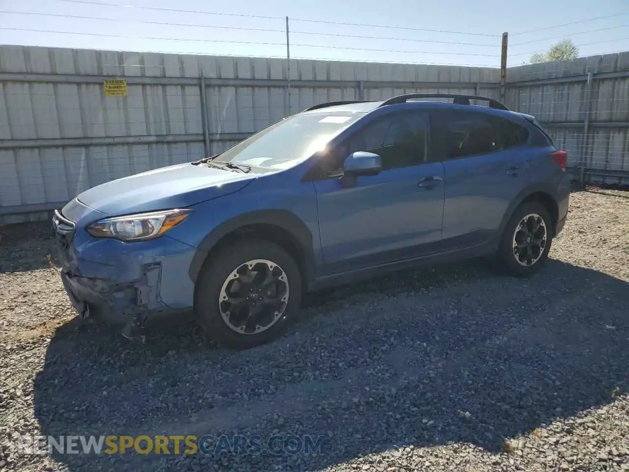 1 fotografías del automóvil dañado JF2GTAPC4MH303013 SUBARU CROSSTREK 2021