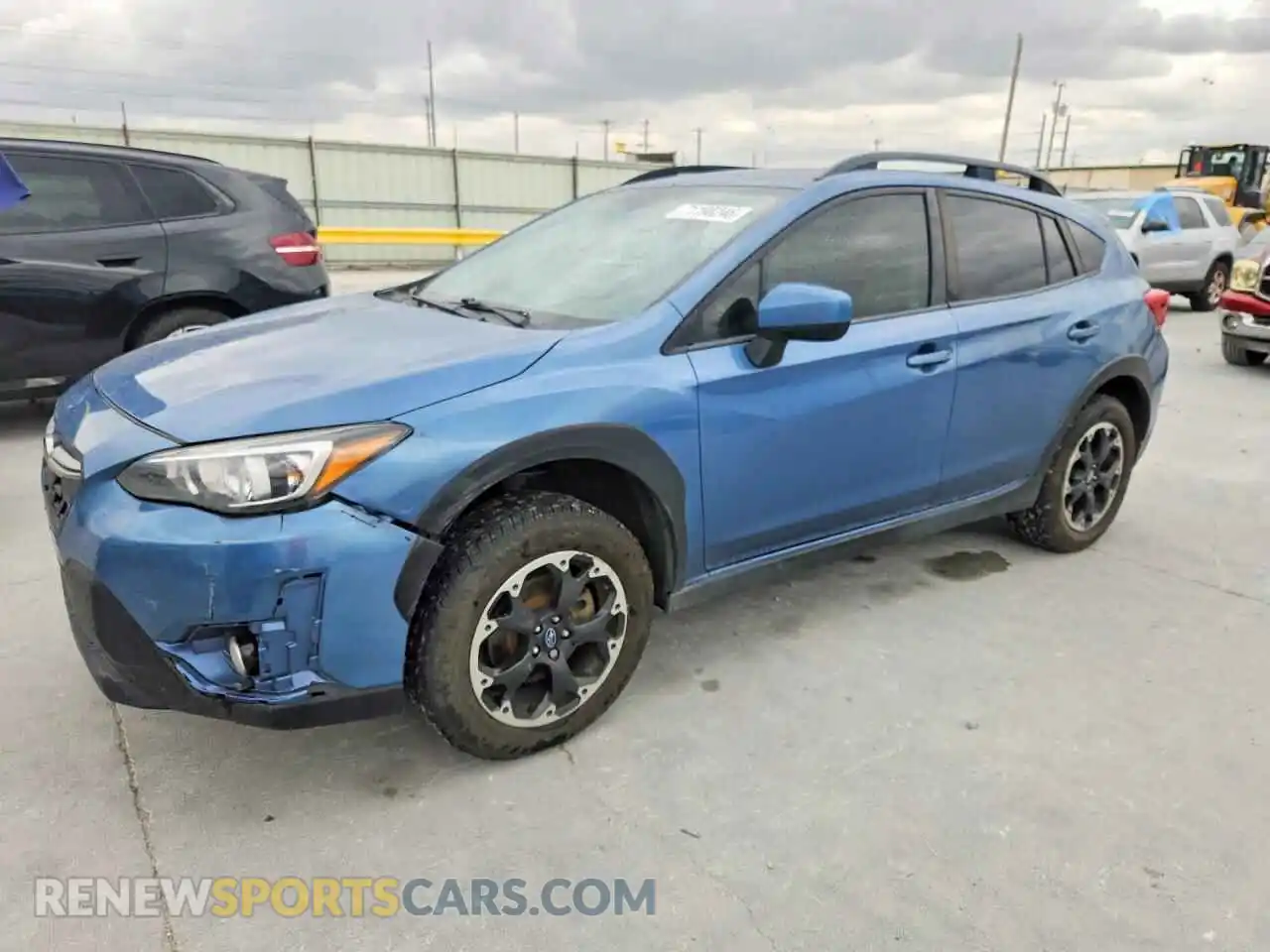 1 Photograph of a damaged car JF2GTAPC4MH304470 SUBARU CROSSTREK 2021