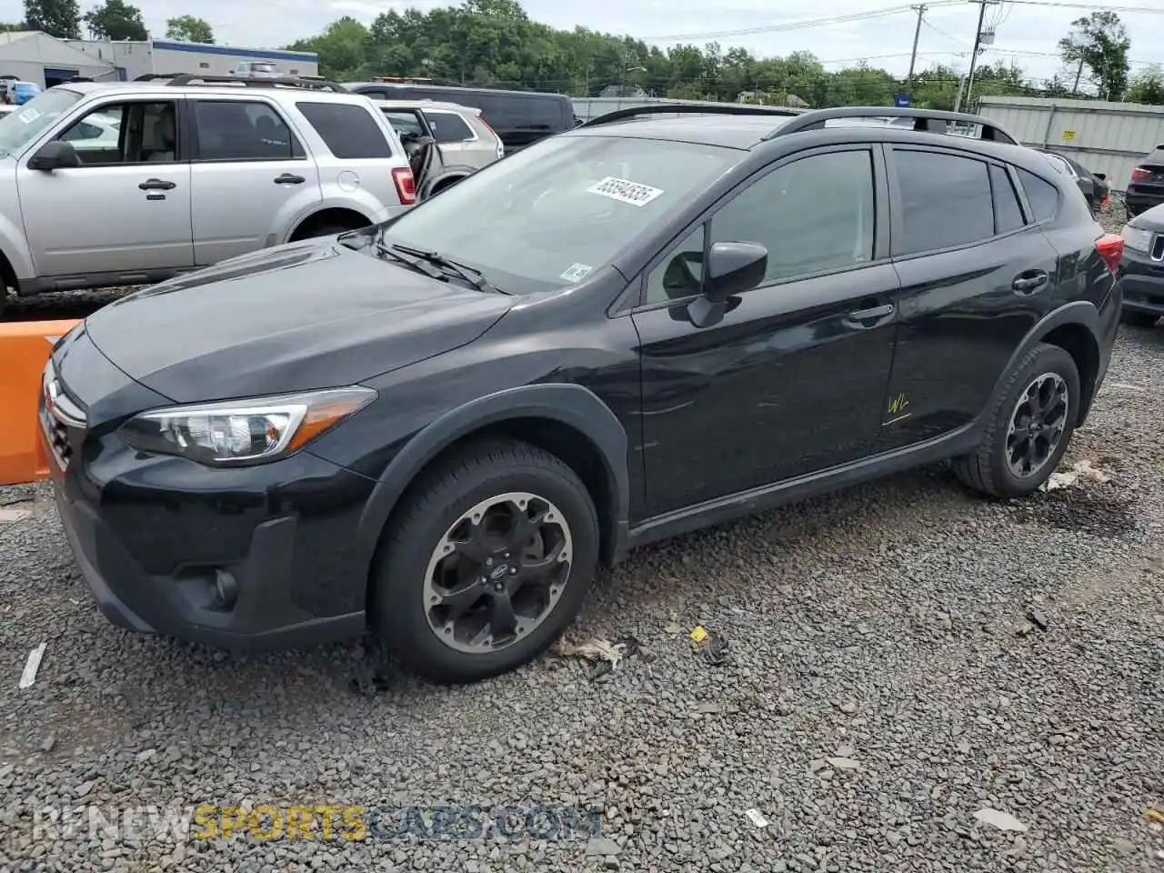 1 Photograph of a damaged car JF2GTAPC5M8225440 SUBARU CROSSTREK 2021