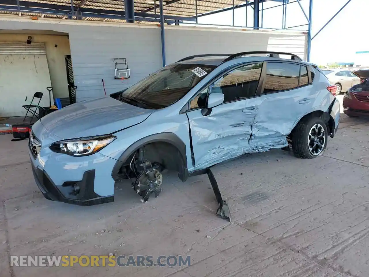 1 Photograph of a damaged car JF2GTAPC5M8266862 SUBARU CROSSTREK 2021