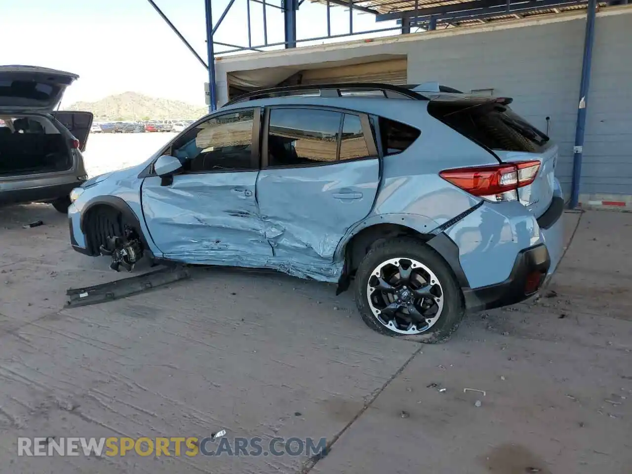 2 Photograph of a damaged car JF2GTAPC5M8266862 SUBARU CROSSTREK 2021