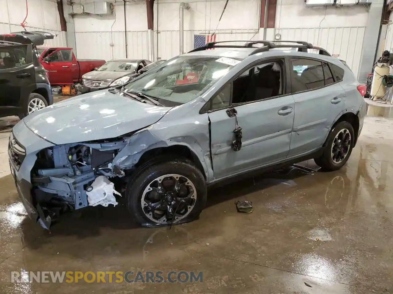 1 Photograph of a damaged car JF2GTAPC5M8327711 SUBARU CROSSTREK 2021