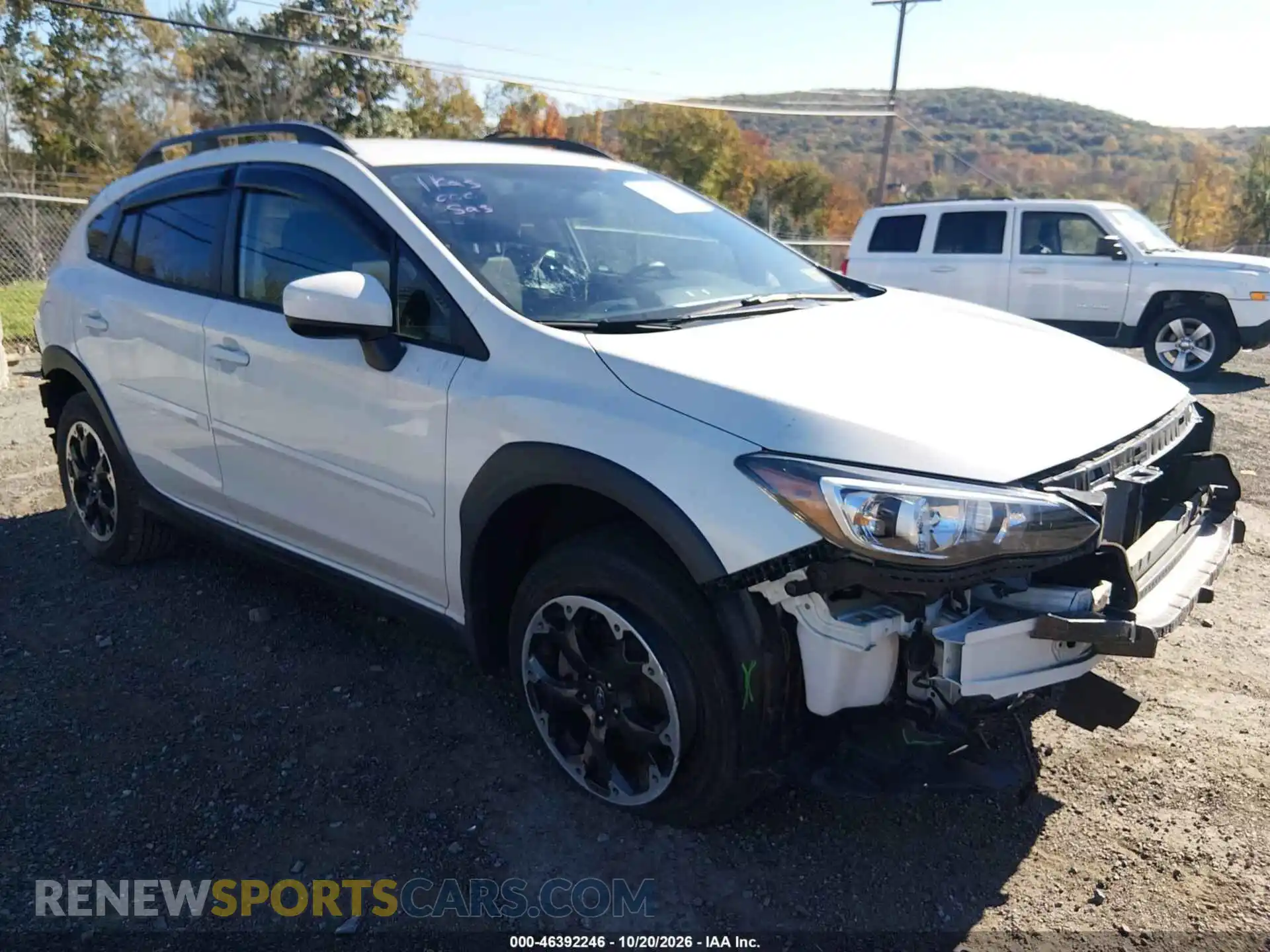 1 Фотография поврежденного автомобиля JF2GTAPC5M8374754 SUBARU CROSSTREK 2021