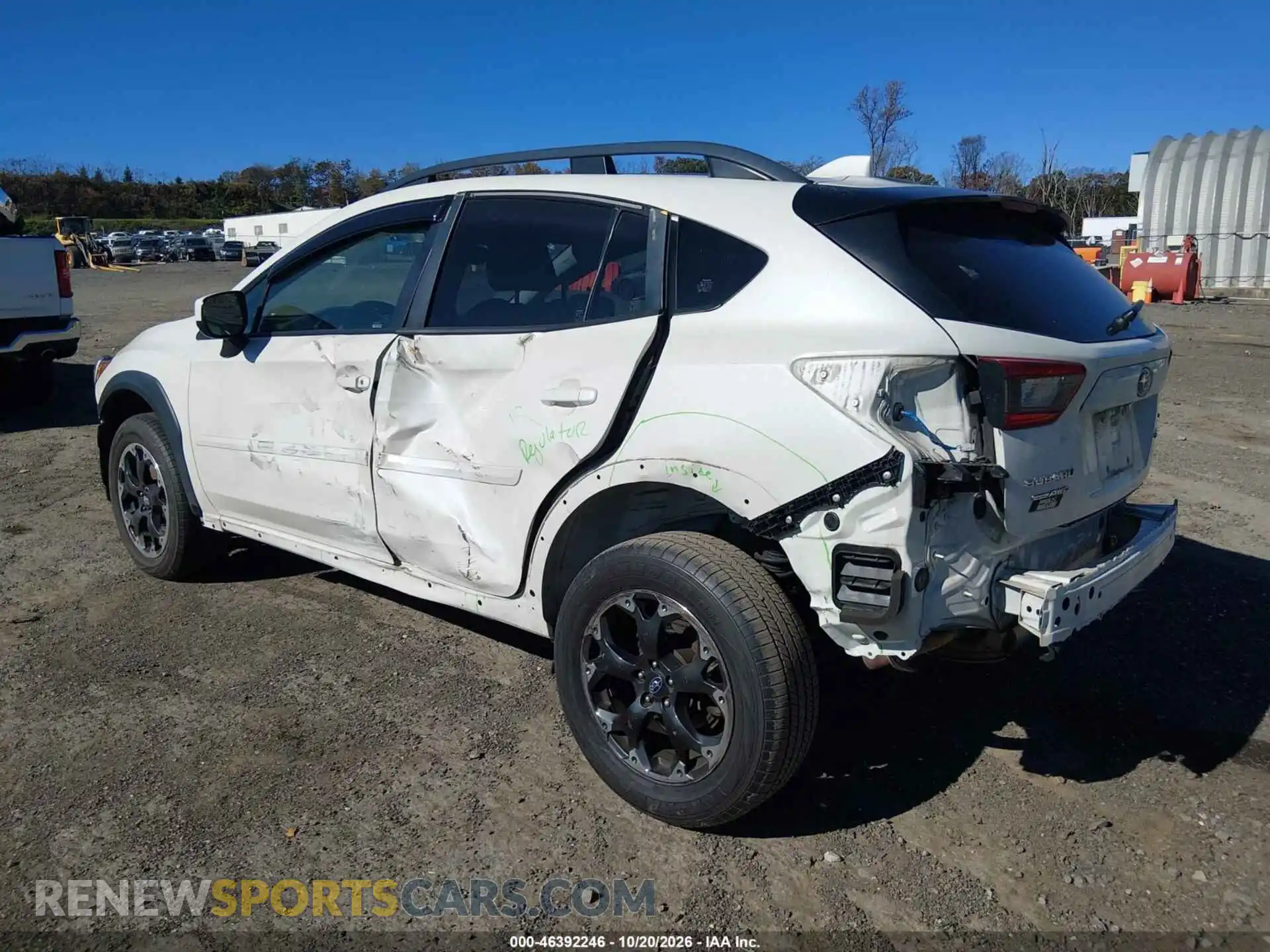 3 Фотография поврежденного автомобиля JF2GTAPC5M8374754 SUBARU CROSSTREK 2021