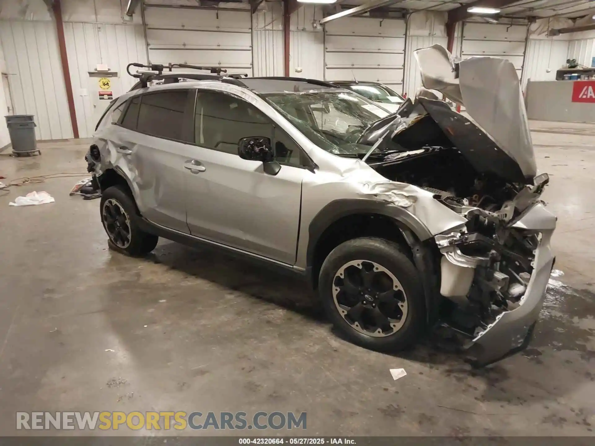 1 Photograph of a damaged car JF2GTAPC5M8383681 SUBARU CROSSTREK 2021