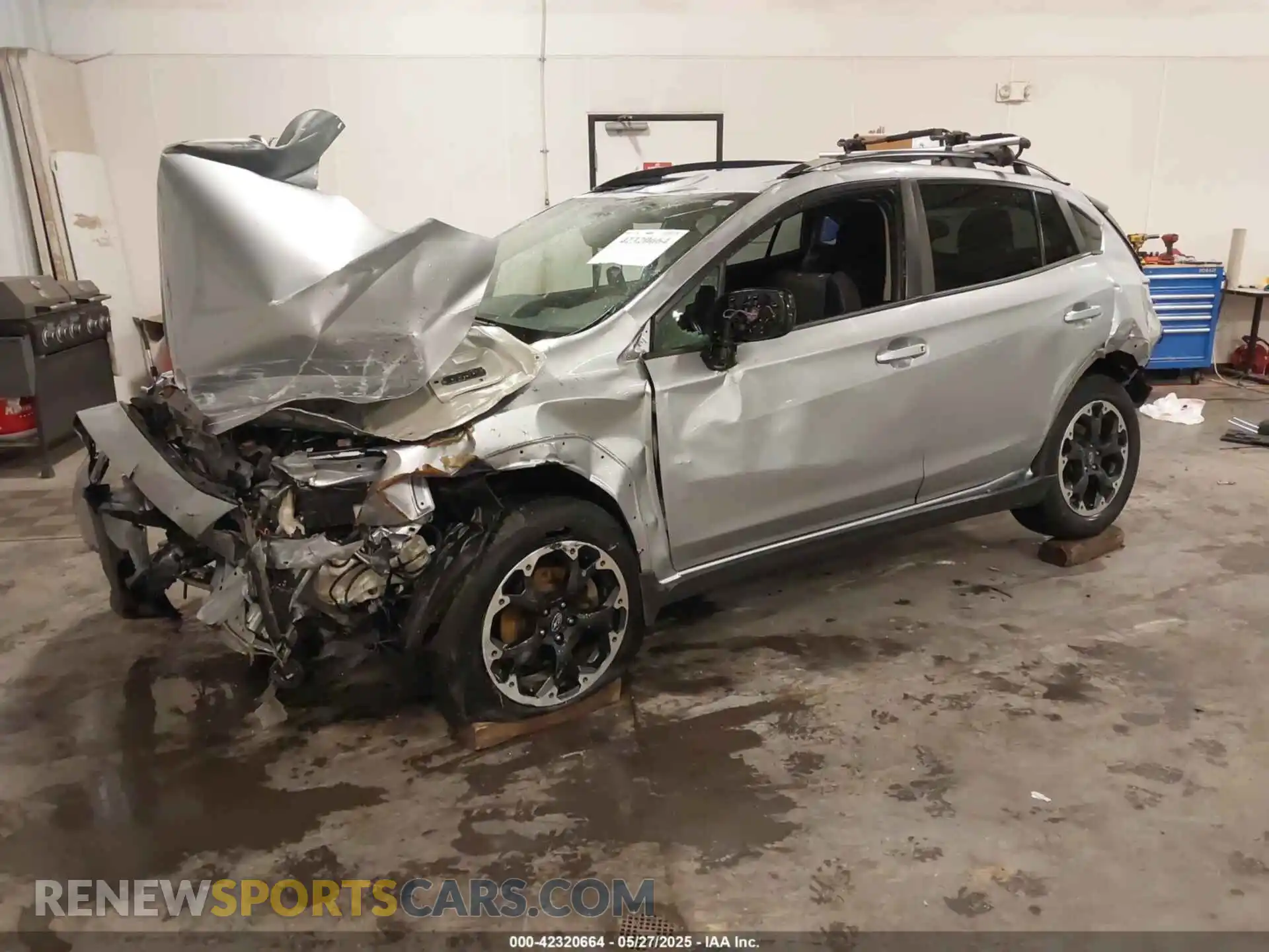2 Photograph of a damaged car JF2GTAPC5M8383681 SUBARU CROSSTREK 2021