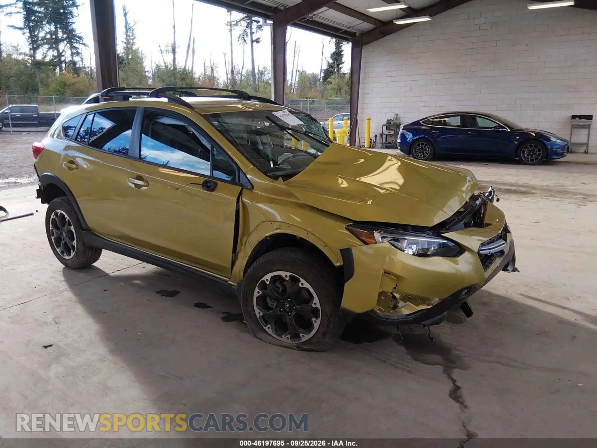 1 fotografías del automóvil dañado JF2GTAPC5MH308284 SUBARU CROSSTREK 2021