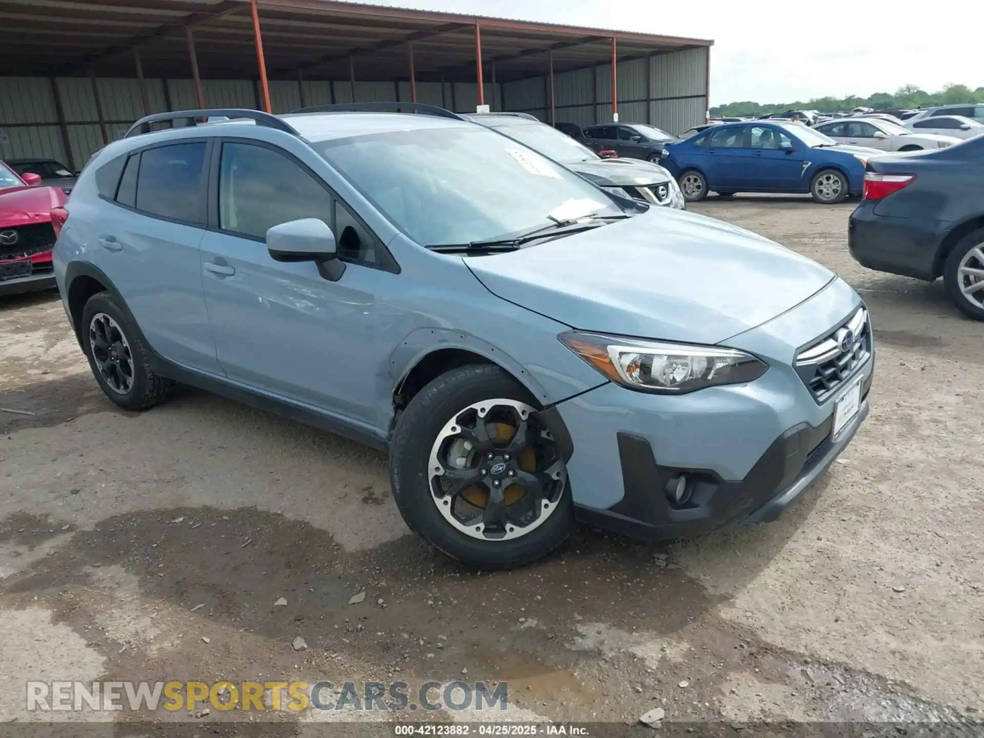 1 Photograph of a damaged car JF2GTAPC5MH651774 SUBARU CROSSTREK 2021