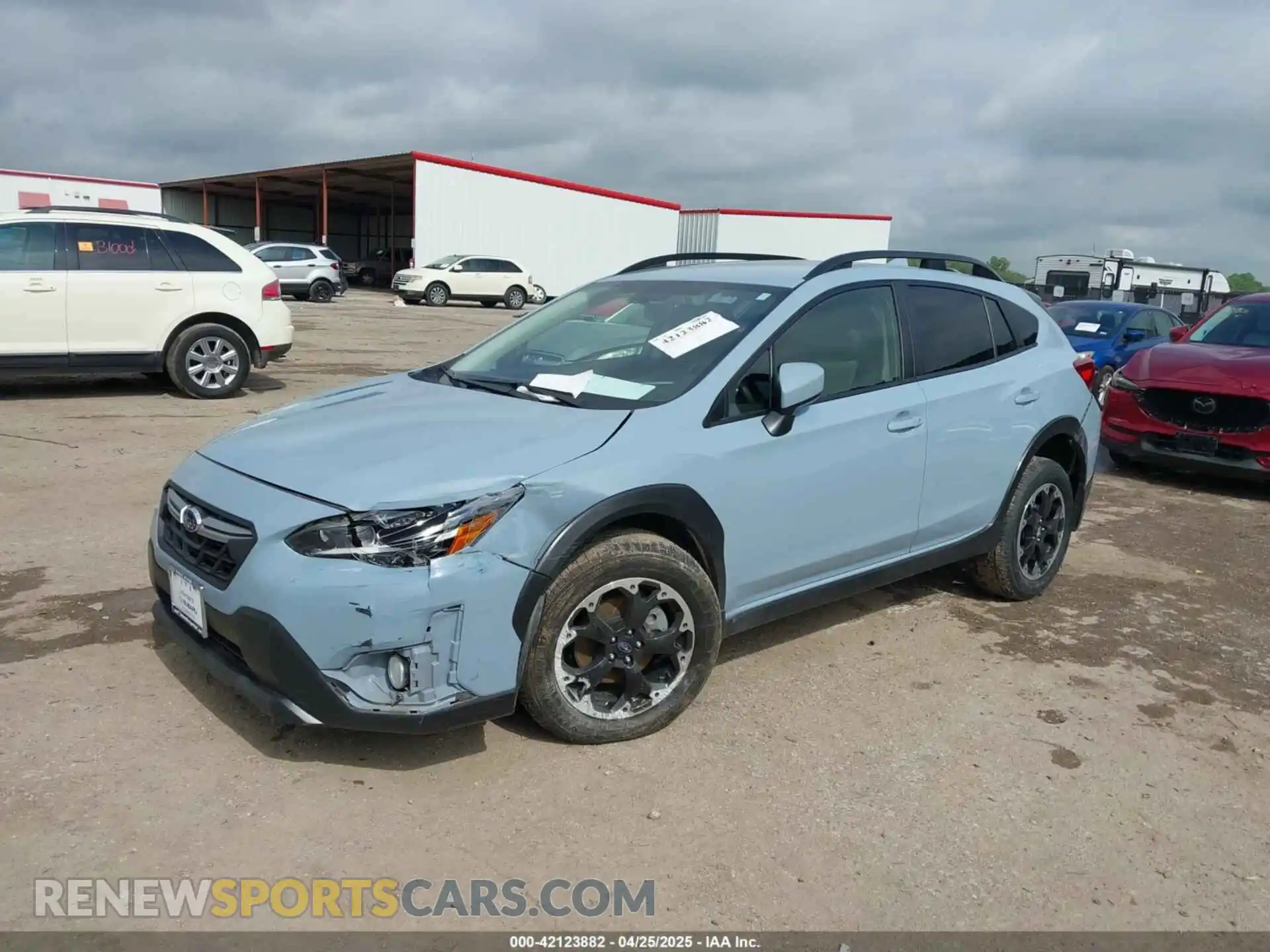 2 Photograph of a damaged car JF2GTAPC5MH651774 SUBARU CROSSTREK 2021